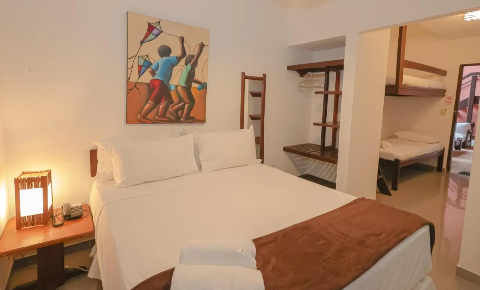 Bed in Pousada Saudosa Maloca