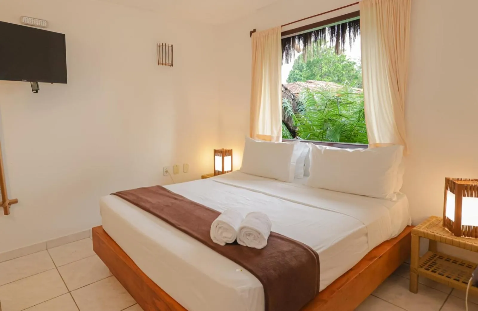 Bed in Pousada Saudosa Maloca