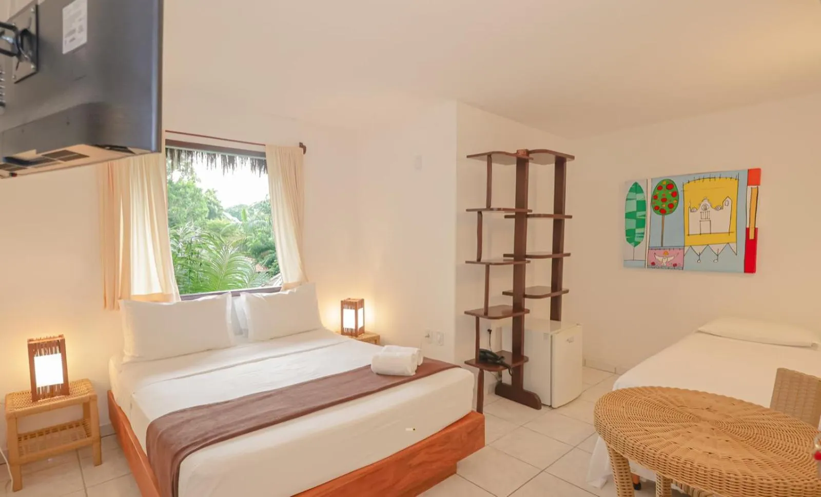 Bed in Pousada Saudosa Maloca