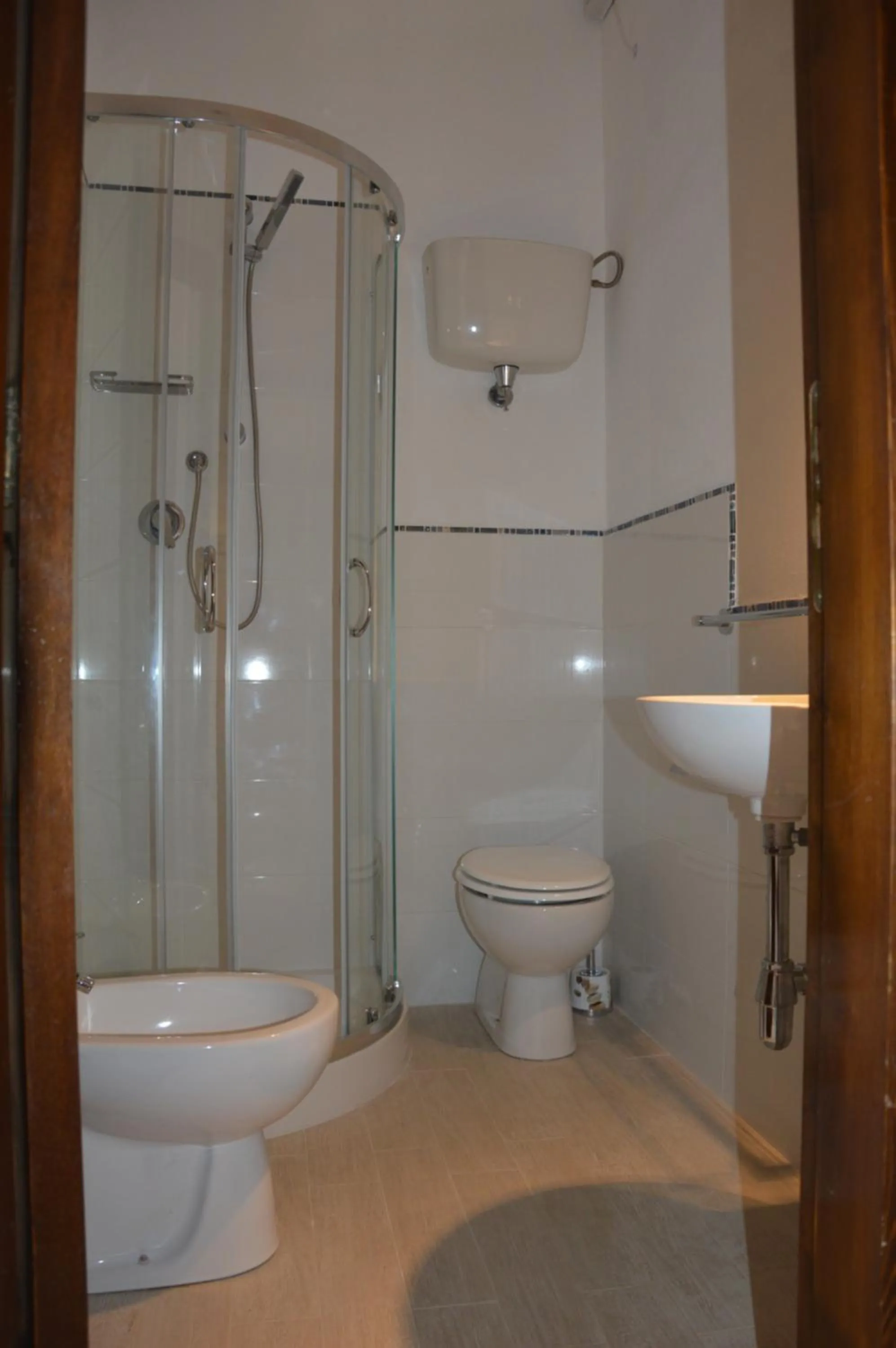 Bathroom in SANTA VENERE Apartments "PARCHEGGIO interno MOTO-AUTO" Ricarica auto Elettriche