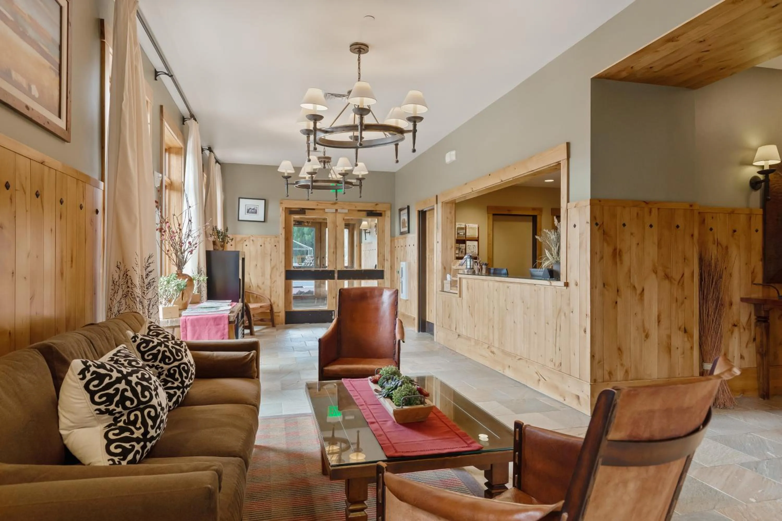 Lobby or reception in The Lodge at Bronze Buffalo Ranch