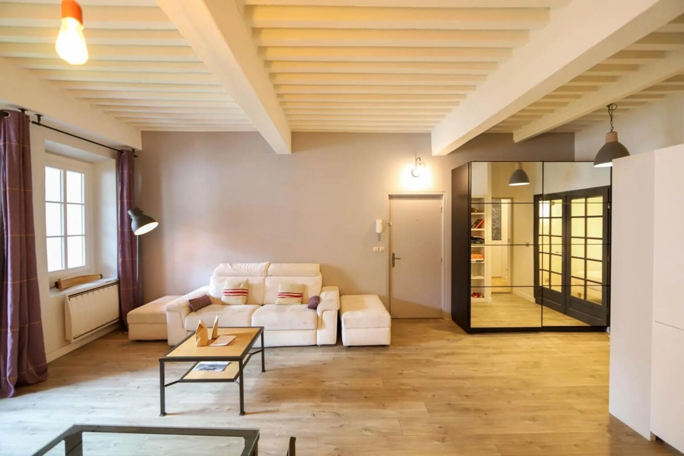 Bed in 55 m2 Apart with big terrace in Annecy downtown