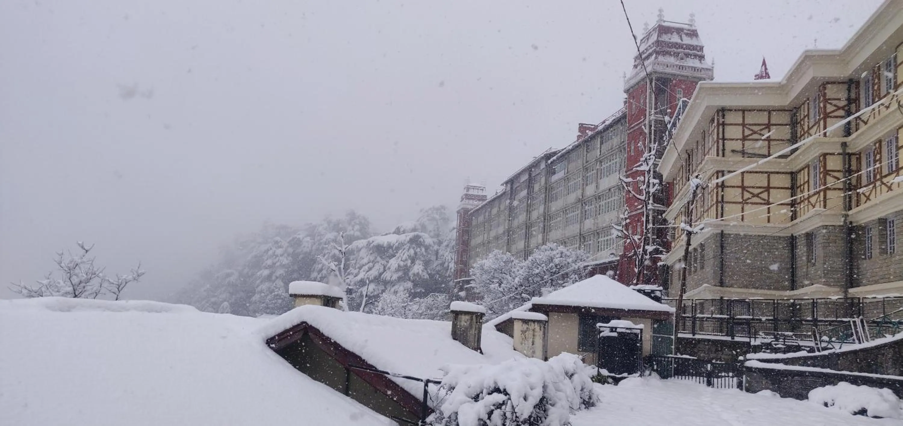 Winter in The Thistle Lodge