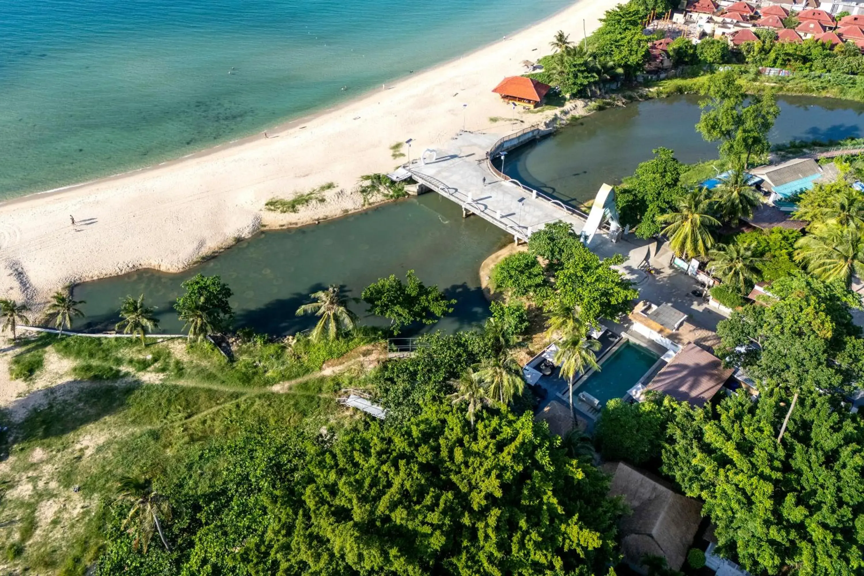 Sea view in Zara Beach Resort Koh Samui Sea view in Zara Beach Resort Koh Samui