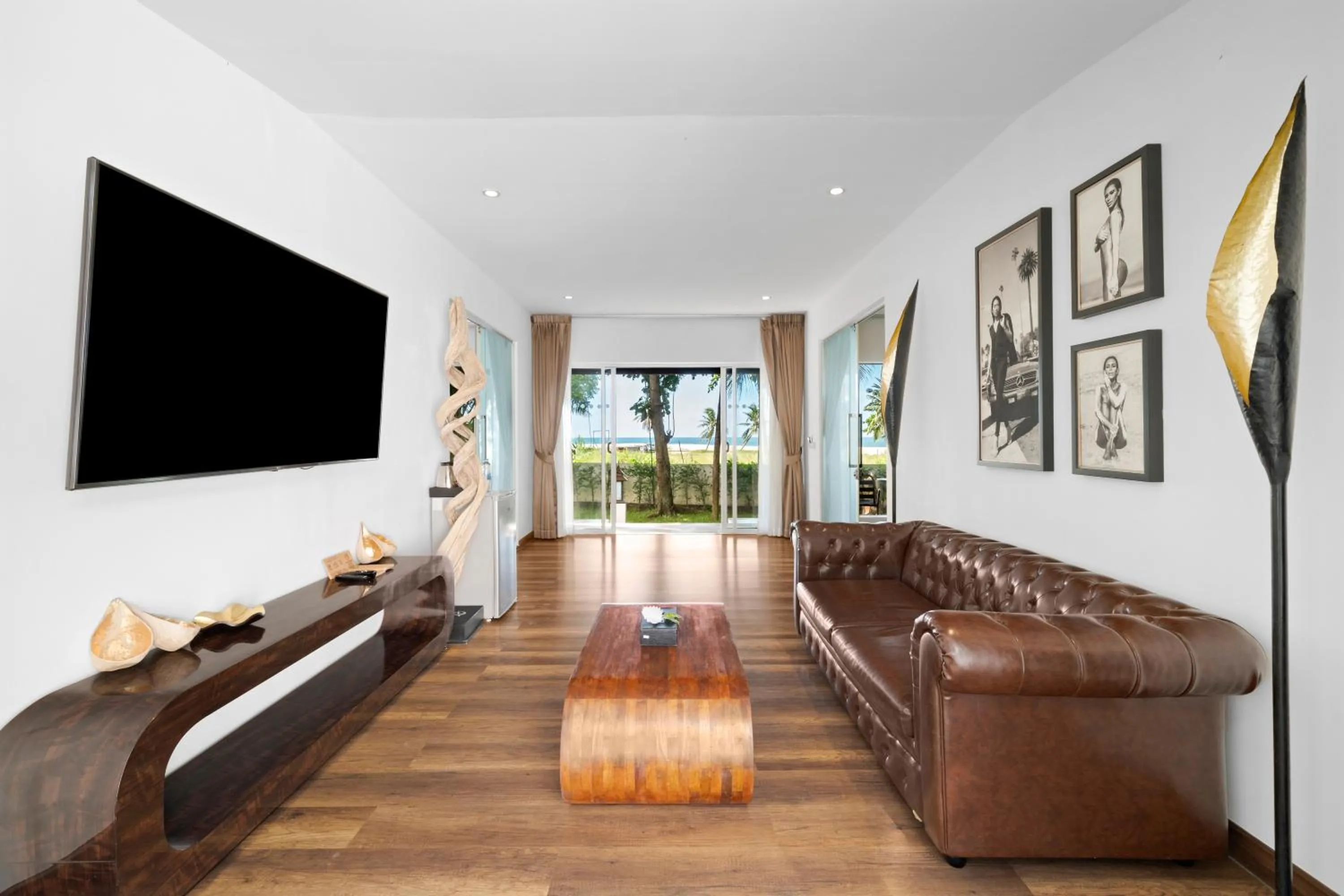 Living room in Zara Beach Resort Koh Samui