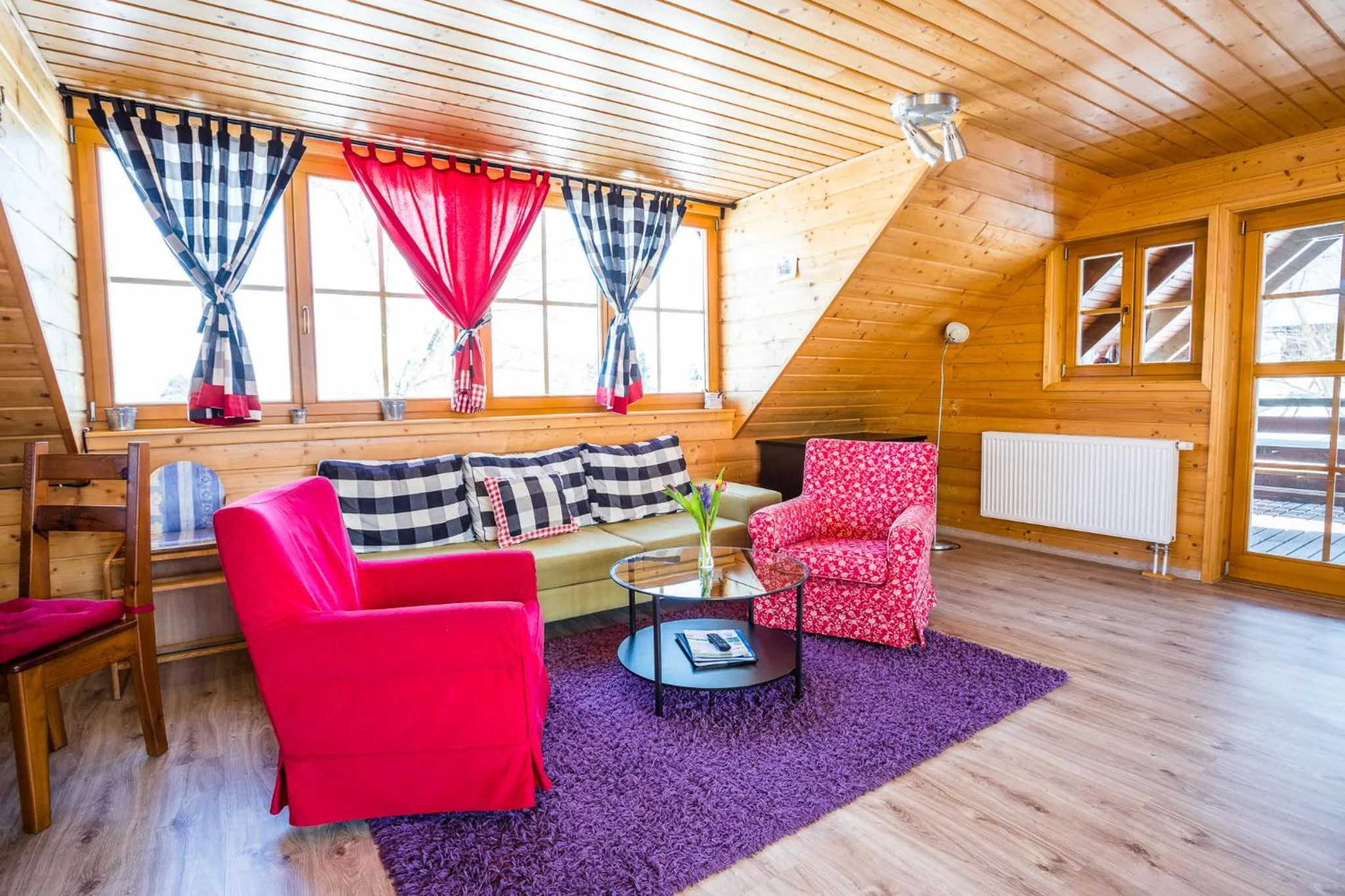 Living room in Sojka Resort