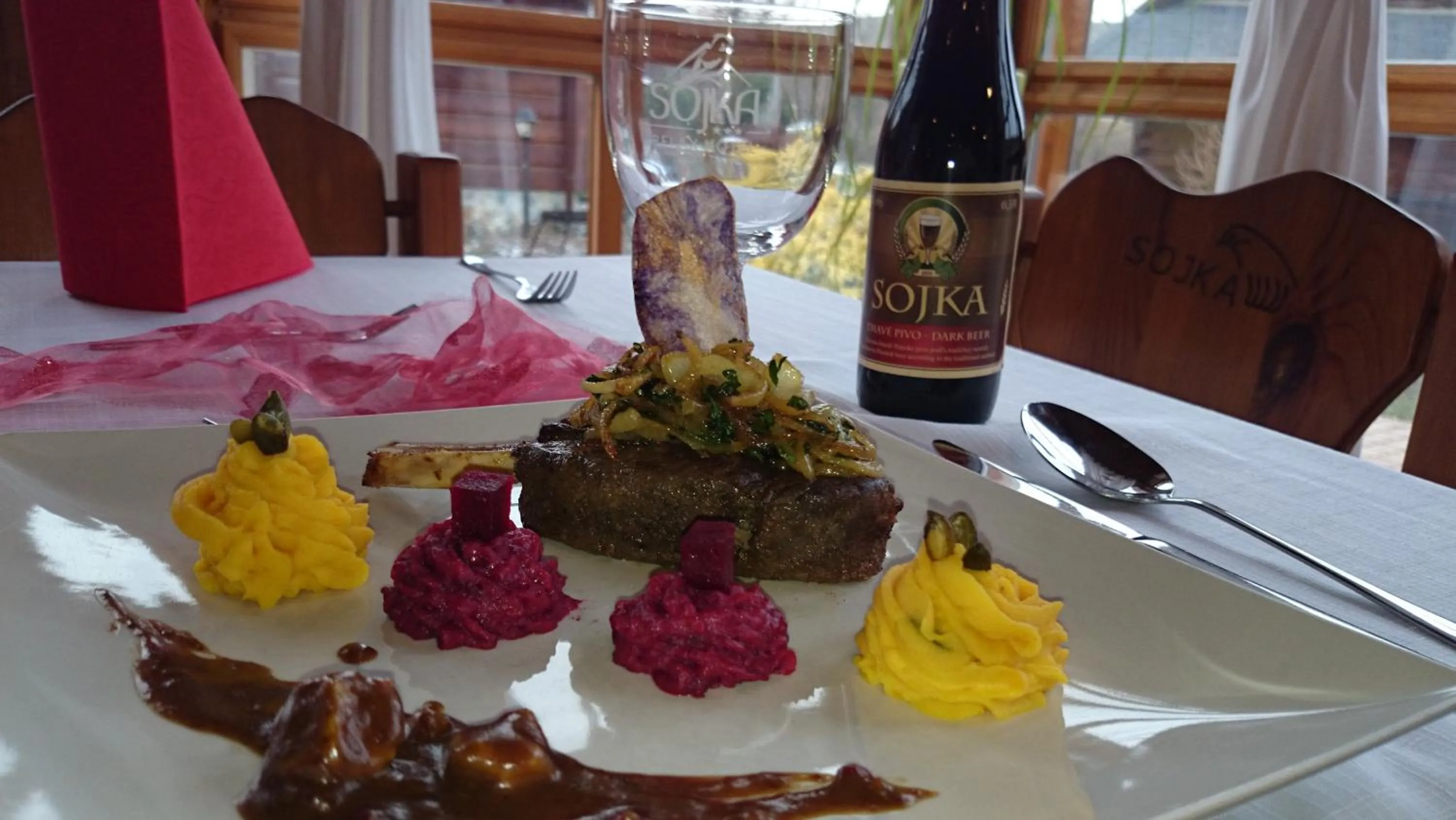 Food in Sojka Resort