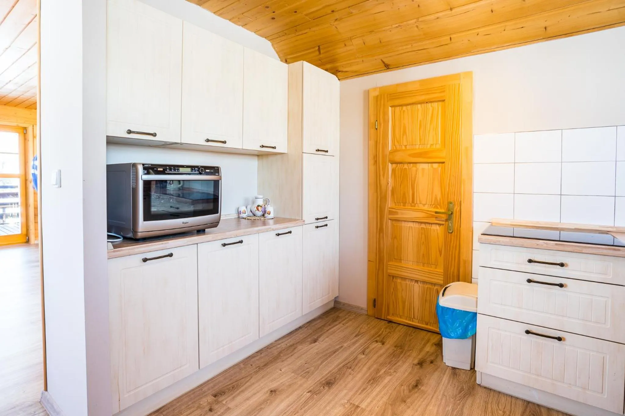 Kitchen or kitchenette in Sojka Resort