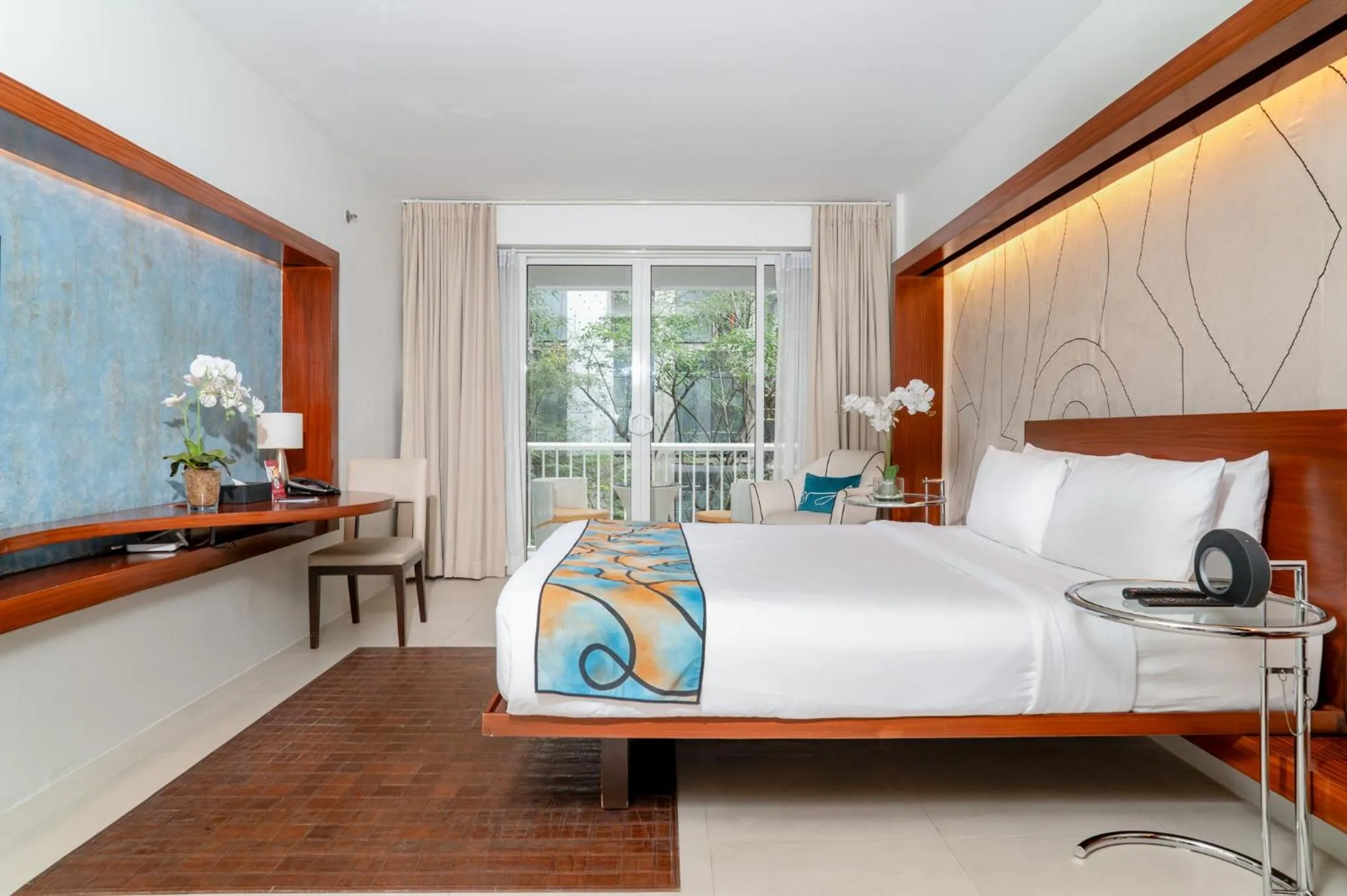 Bed in The Picasso Boutique Serviced Residences Managed by HII