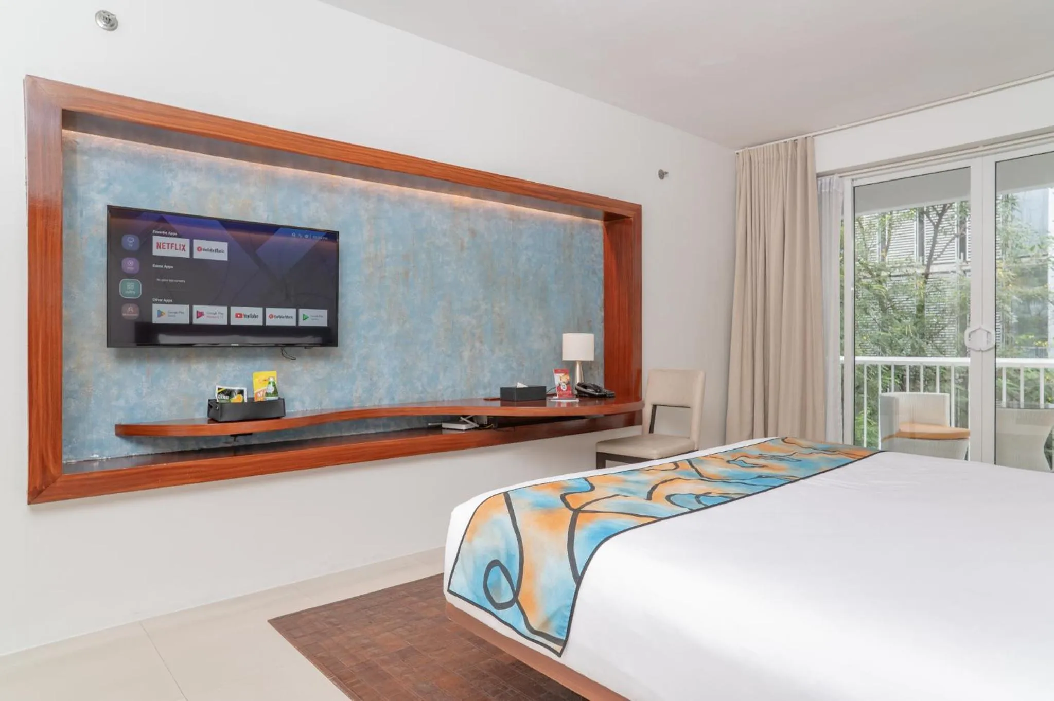 Bed in The Picasso Boutique Serviced Residences Managed by HII