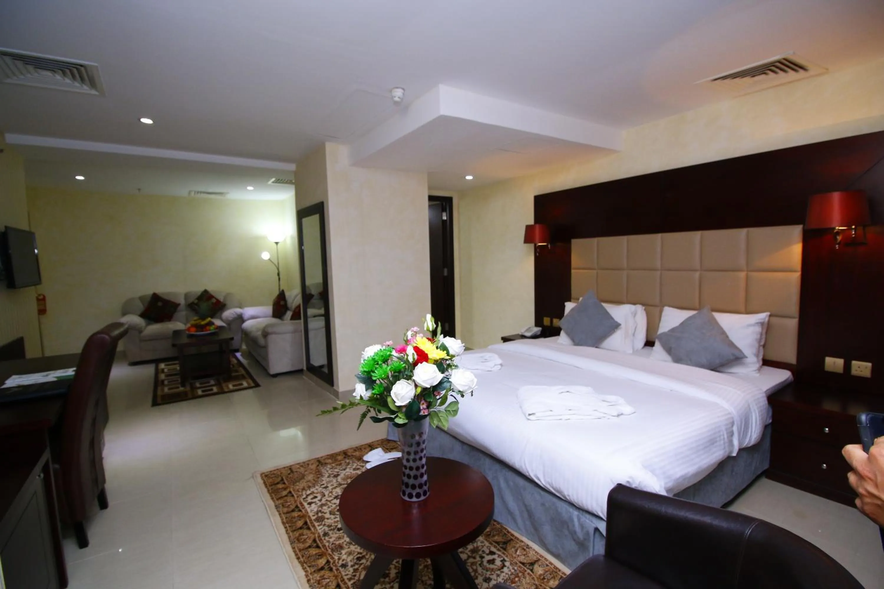 Photo of the whole room, Bed in Royal Falcon Hotel