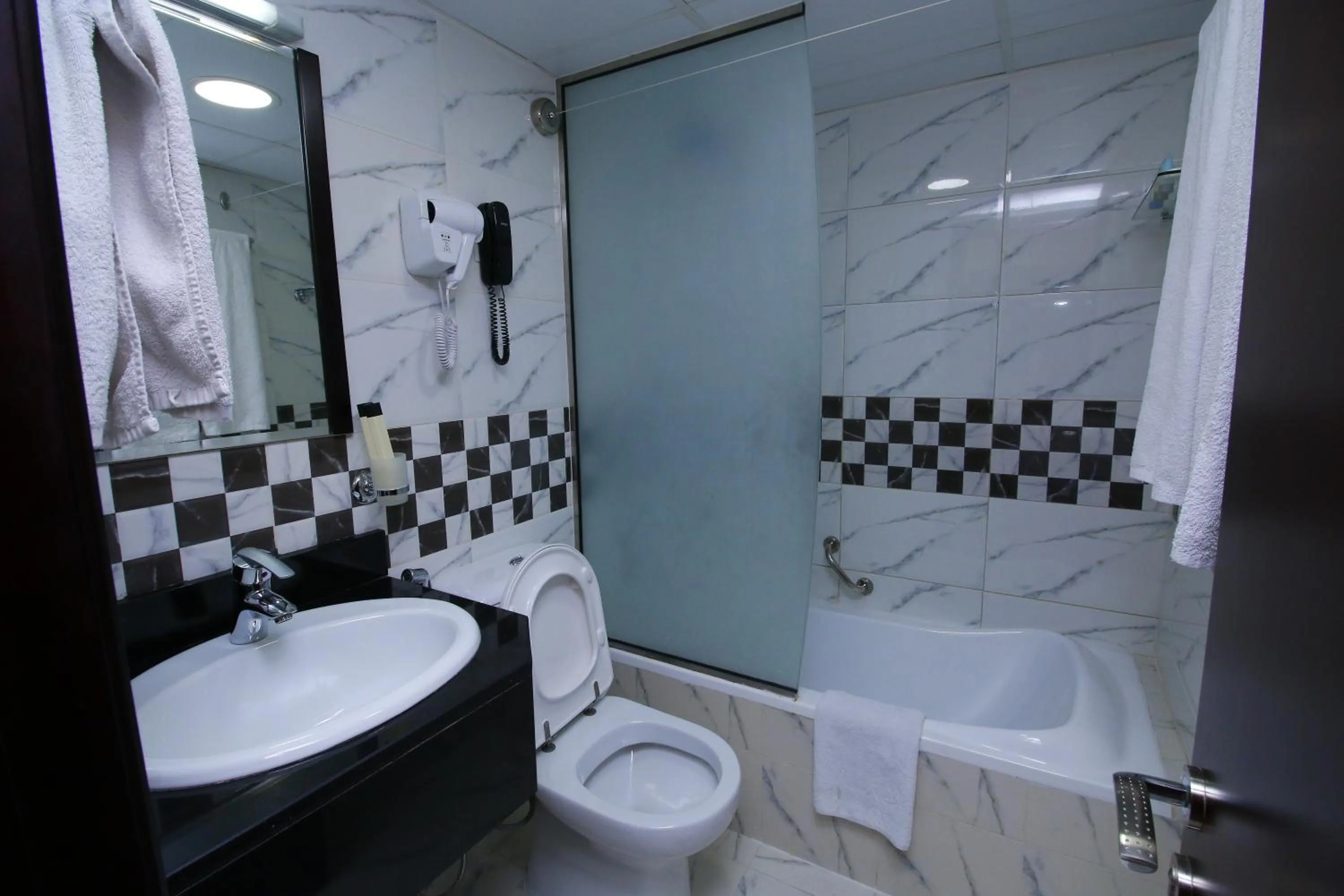 Bathroom in Royal Falcon Hotel