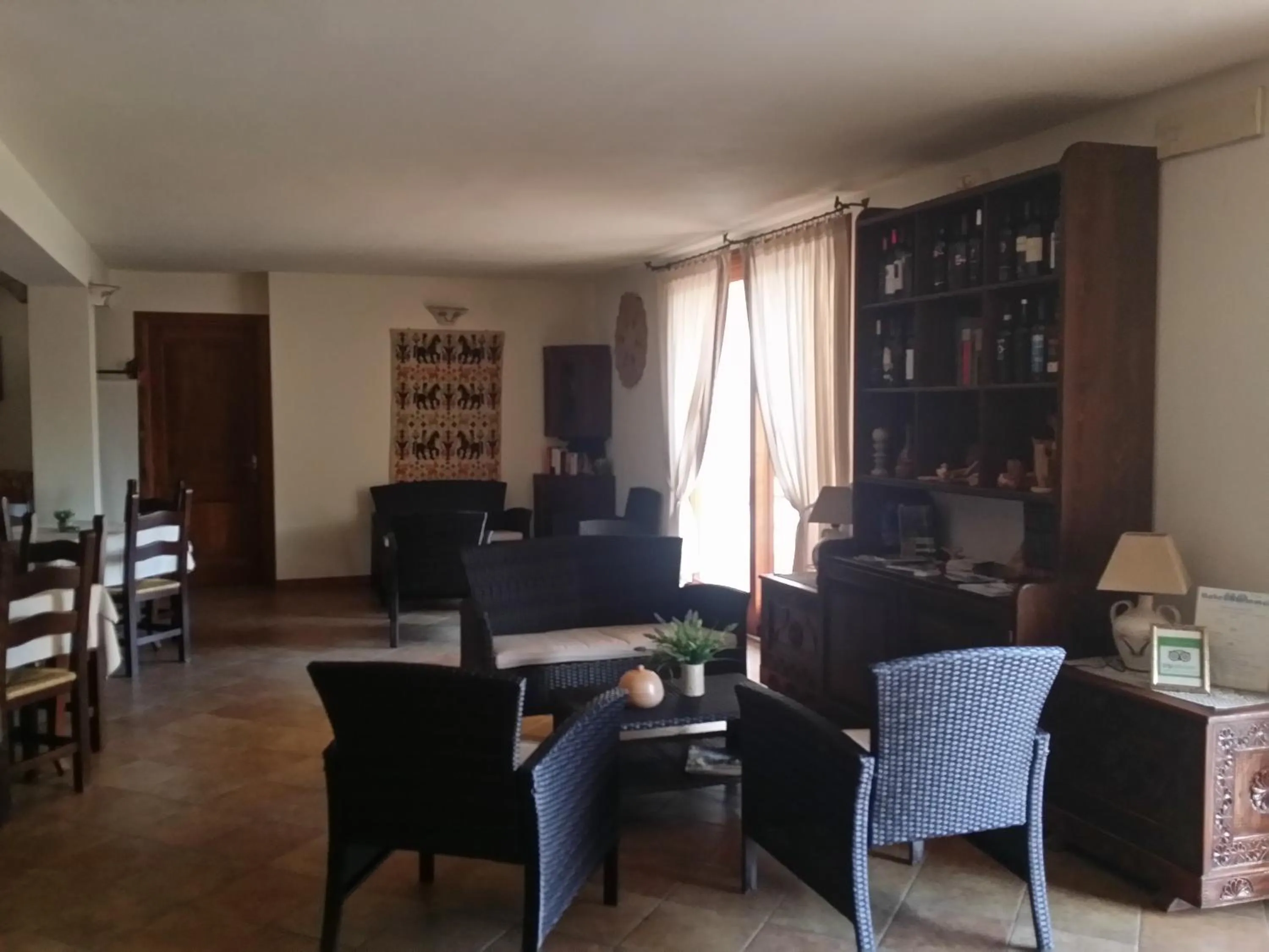 Communal lounge/ TV room in Hotel Plammas