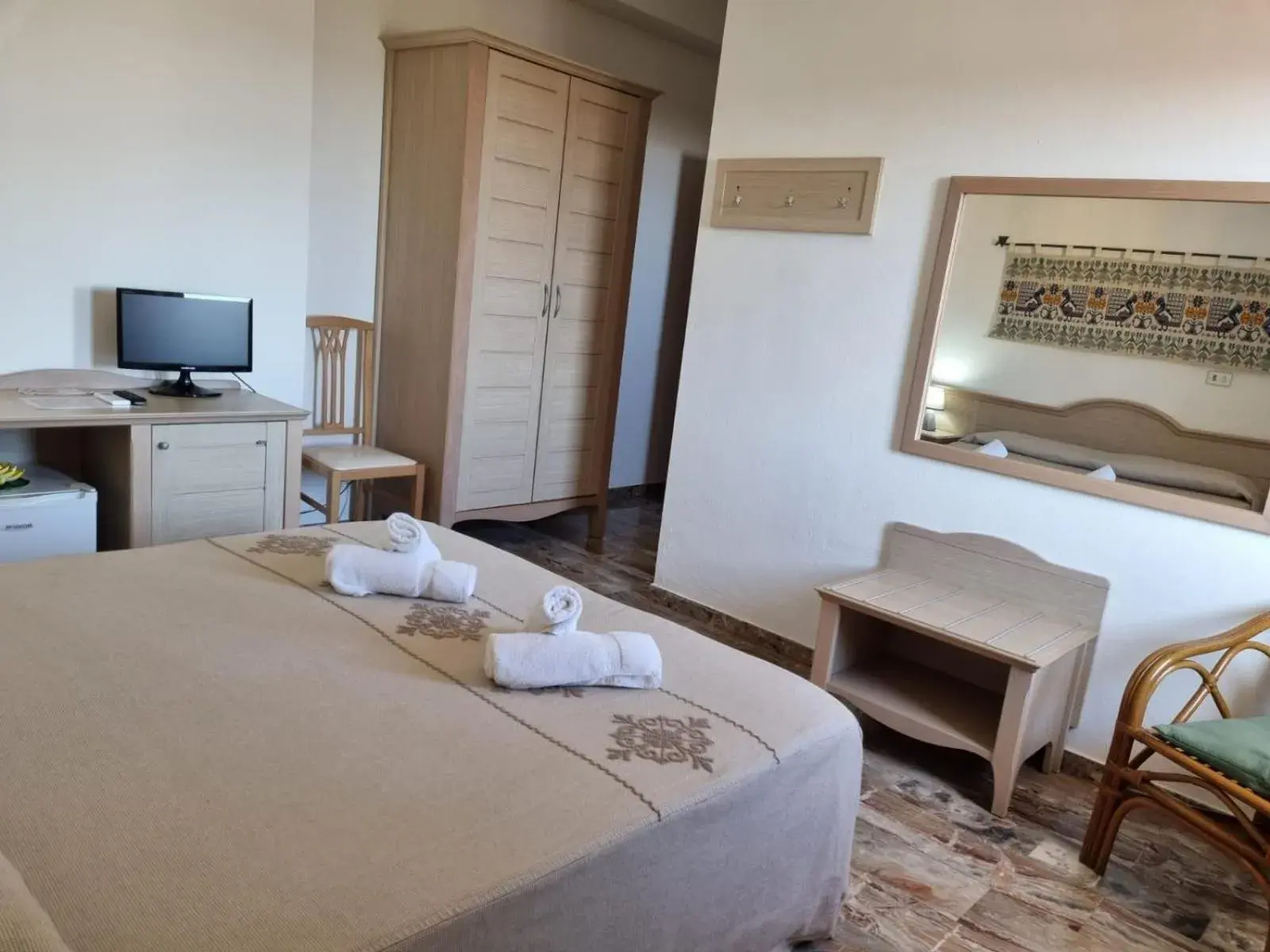 Double Room with Balcony and Sea View in Hotel Plammas Double Room with Balcony and Sea View in Hotel Plammas