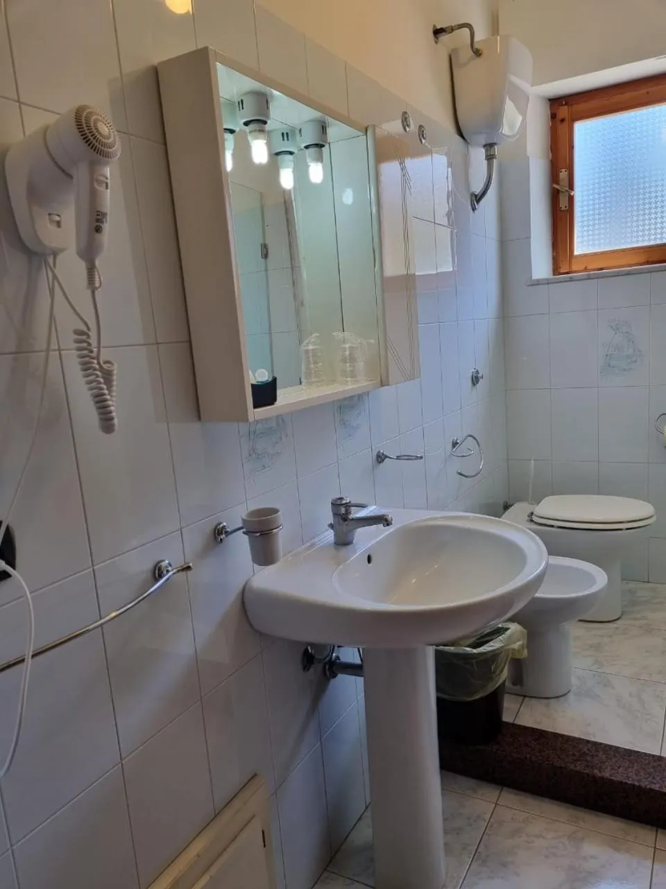 Toilet in Hotel Plammas