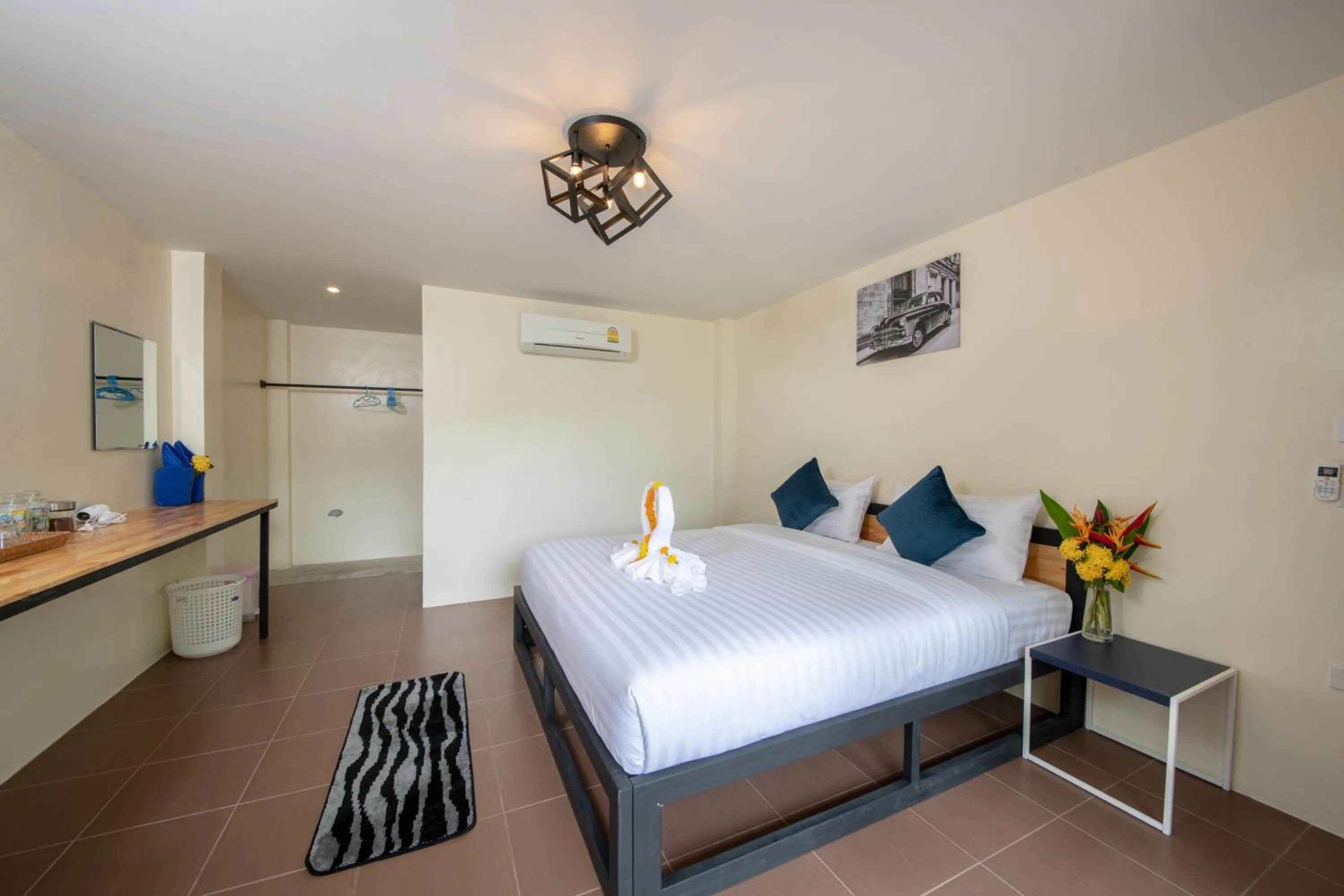 Bedroom, Bed in Thong Nai Pan Beach Residence