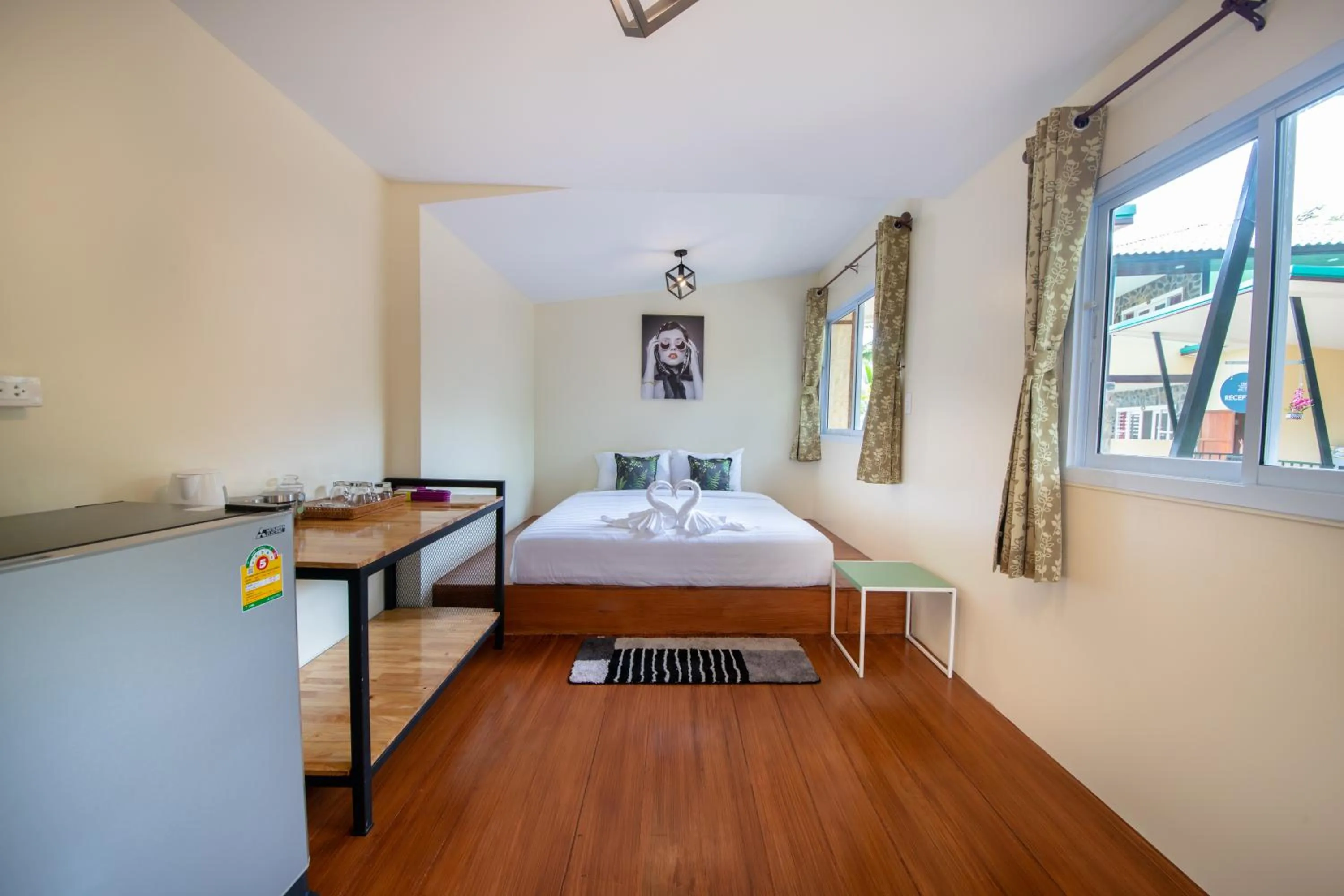 Bed in Thong Nai Pan Beach Residence