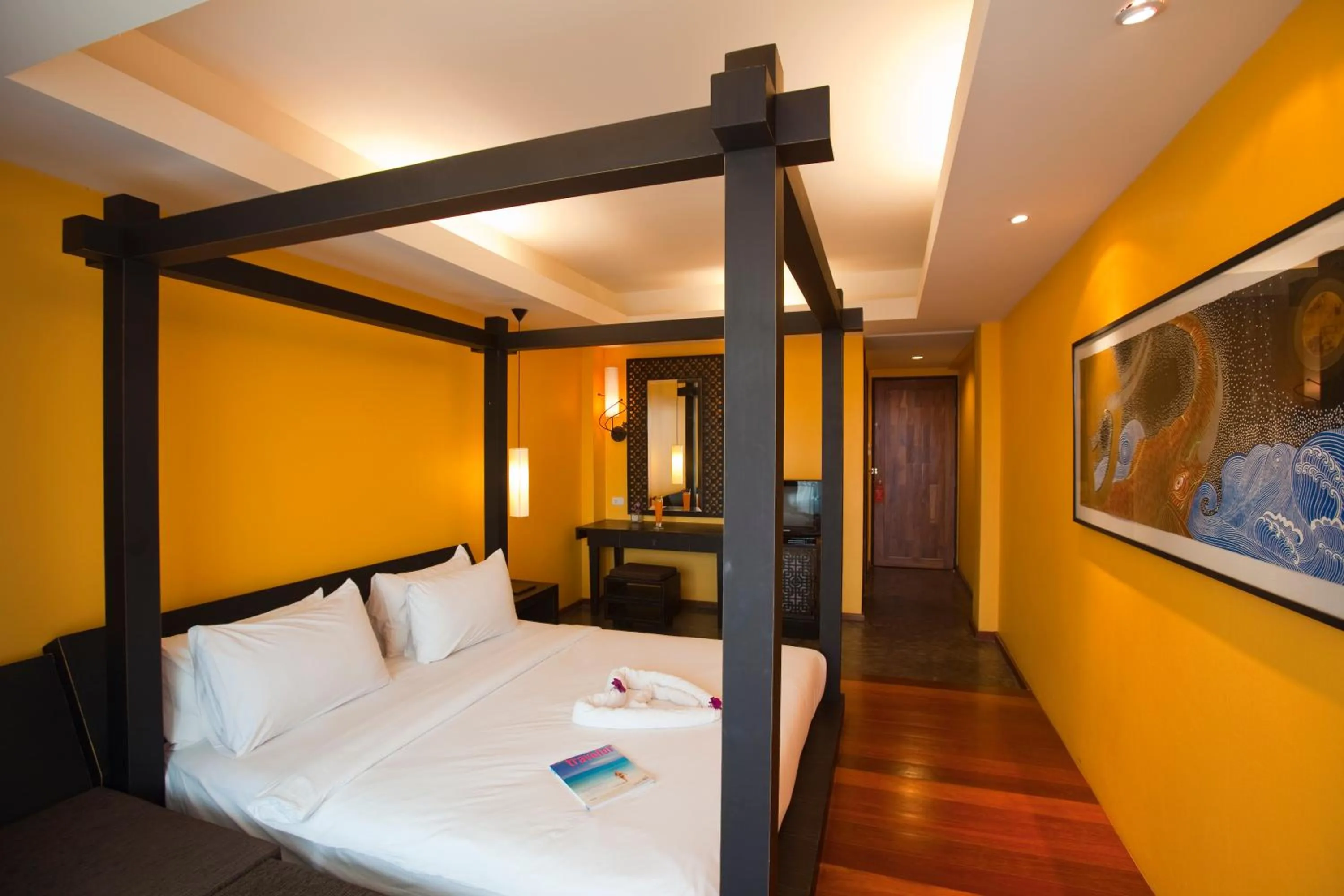 Bed in Keeree Ele Resort