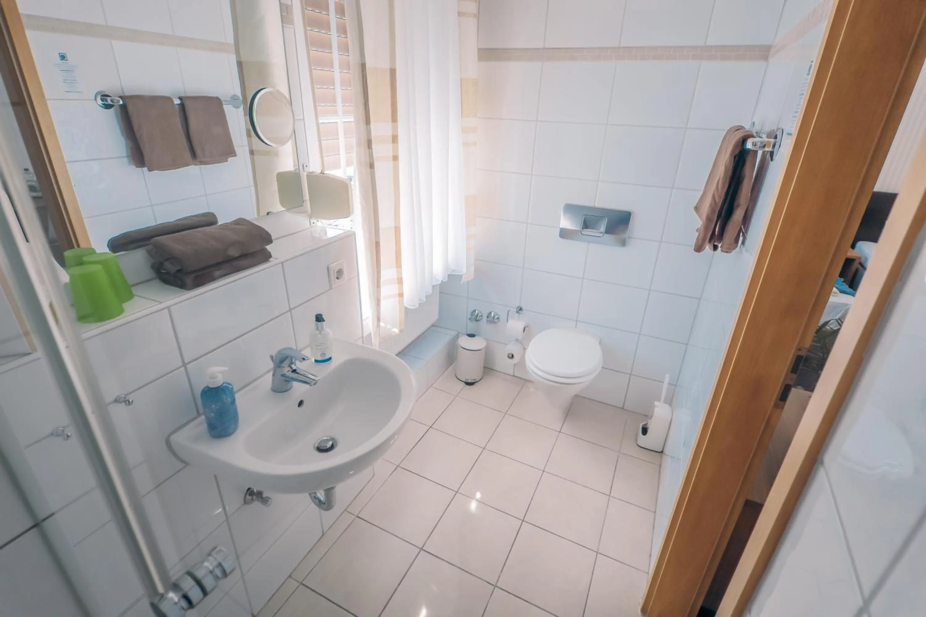 Shower in Hotel Restaurant Benger