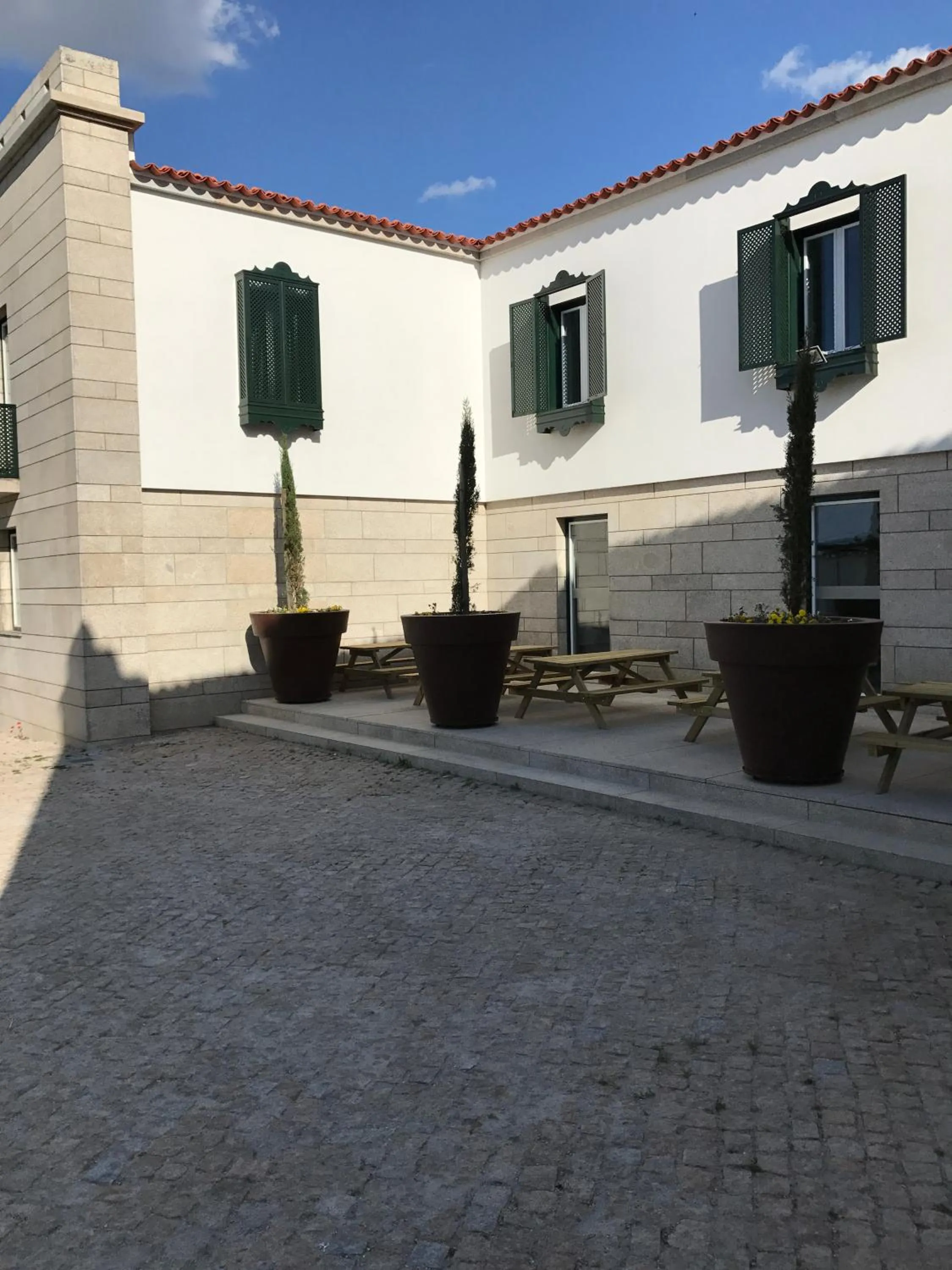 Patio in Hotel Medieval® de Penedono