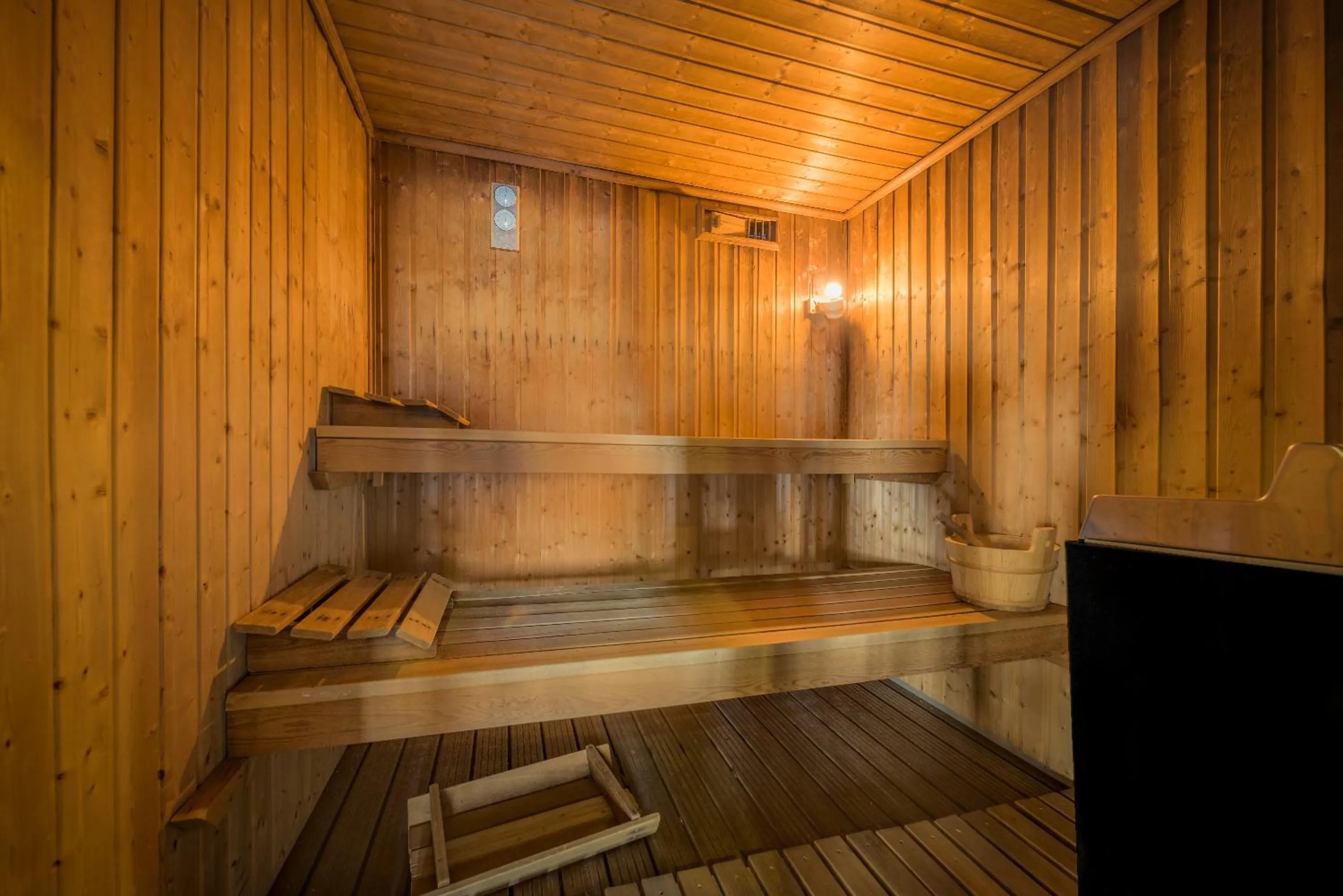 Sauna in Enotel Sunset Bay