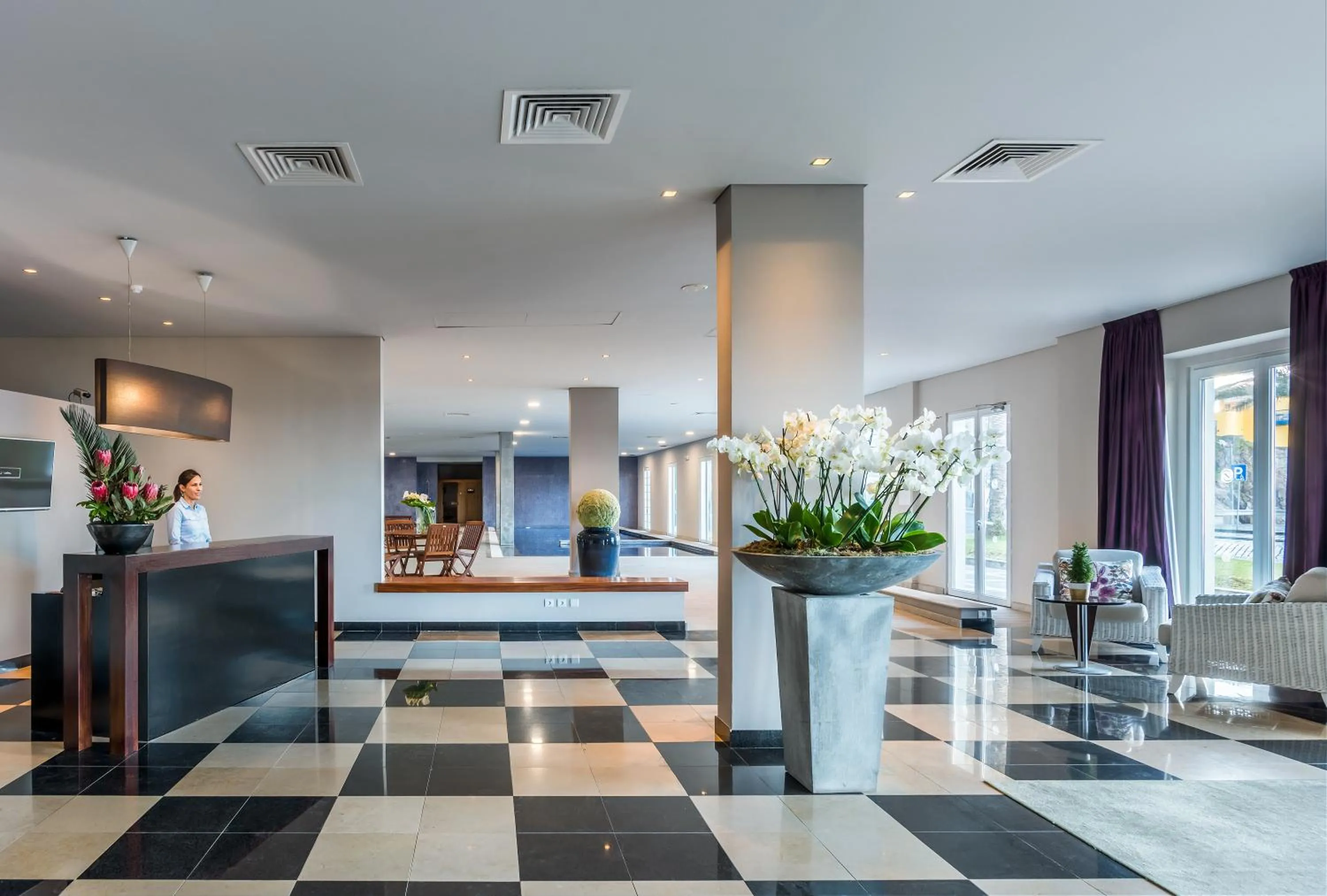 Lobby or reception in Enotel Sunset Bay