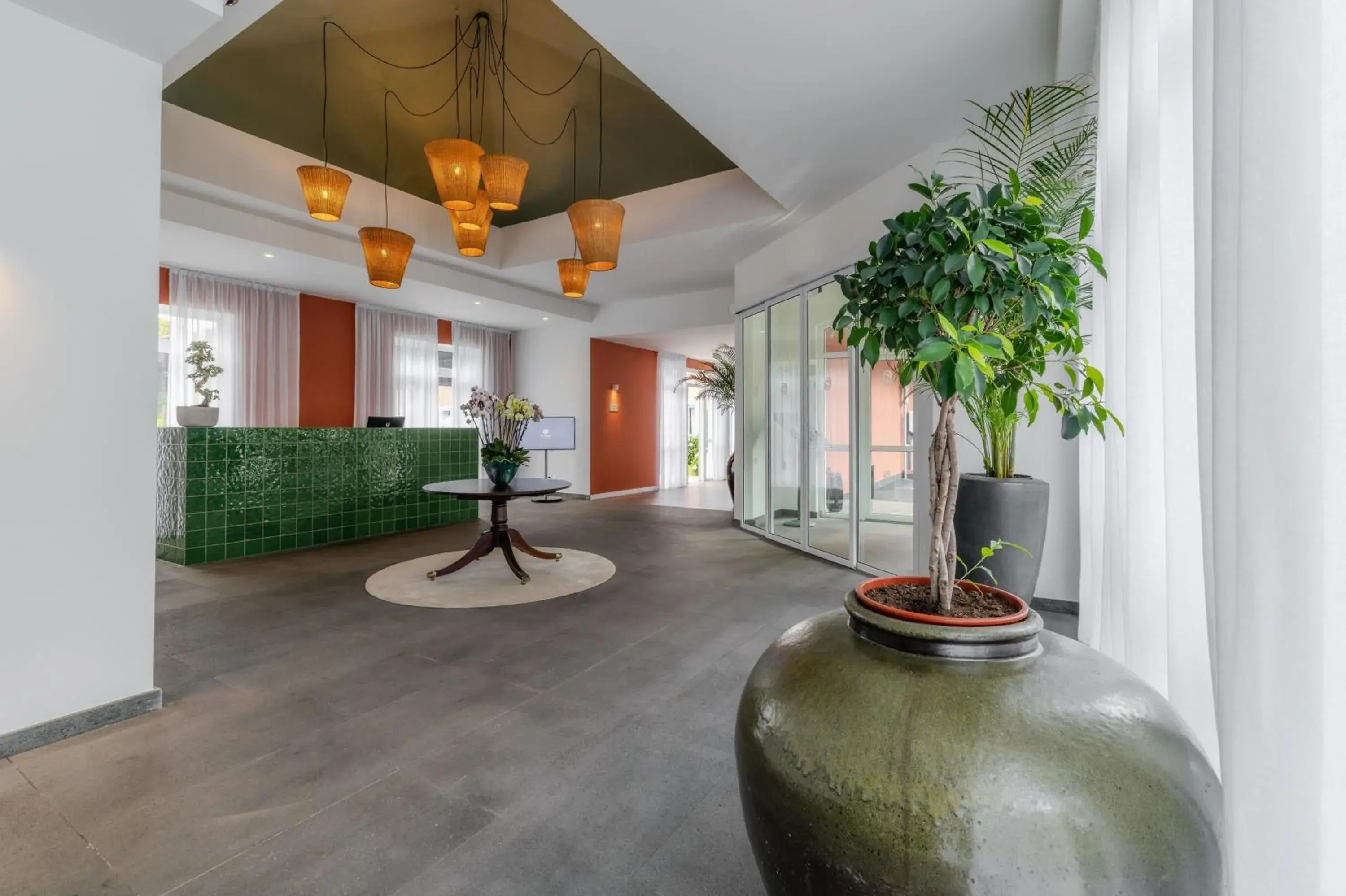 Lobby or reception in Enotel Santo da Serra Lobby or reception in Enotel Santo da Serra