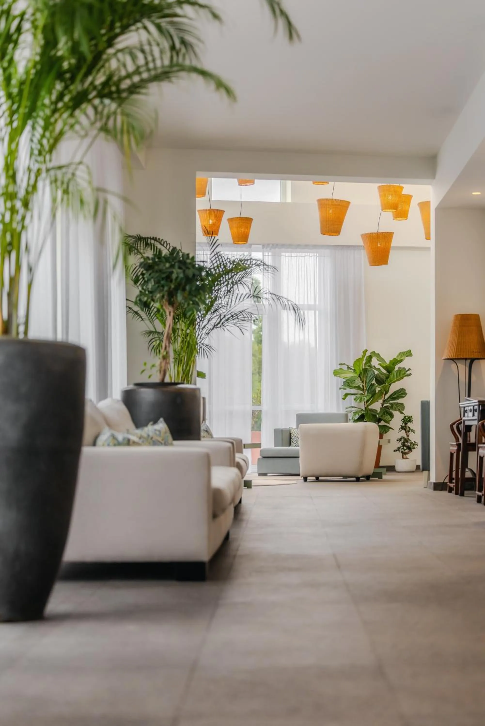 Seating area in Enotel Santo da Serra