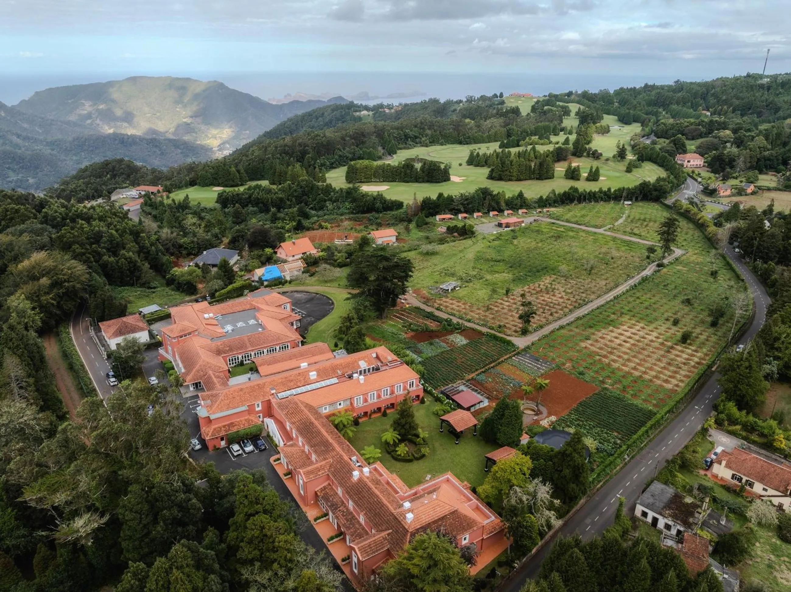 Property building in Enotel Santo da Serra