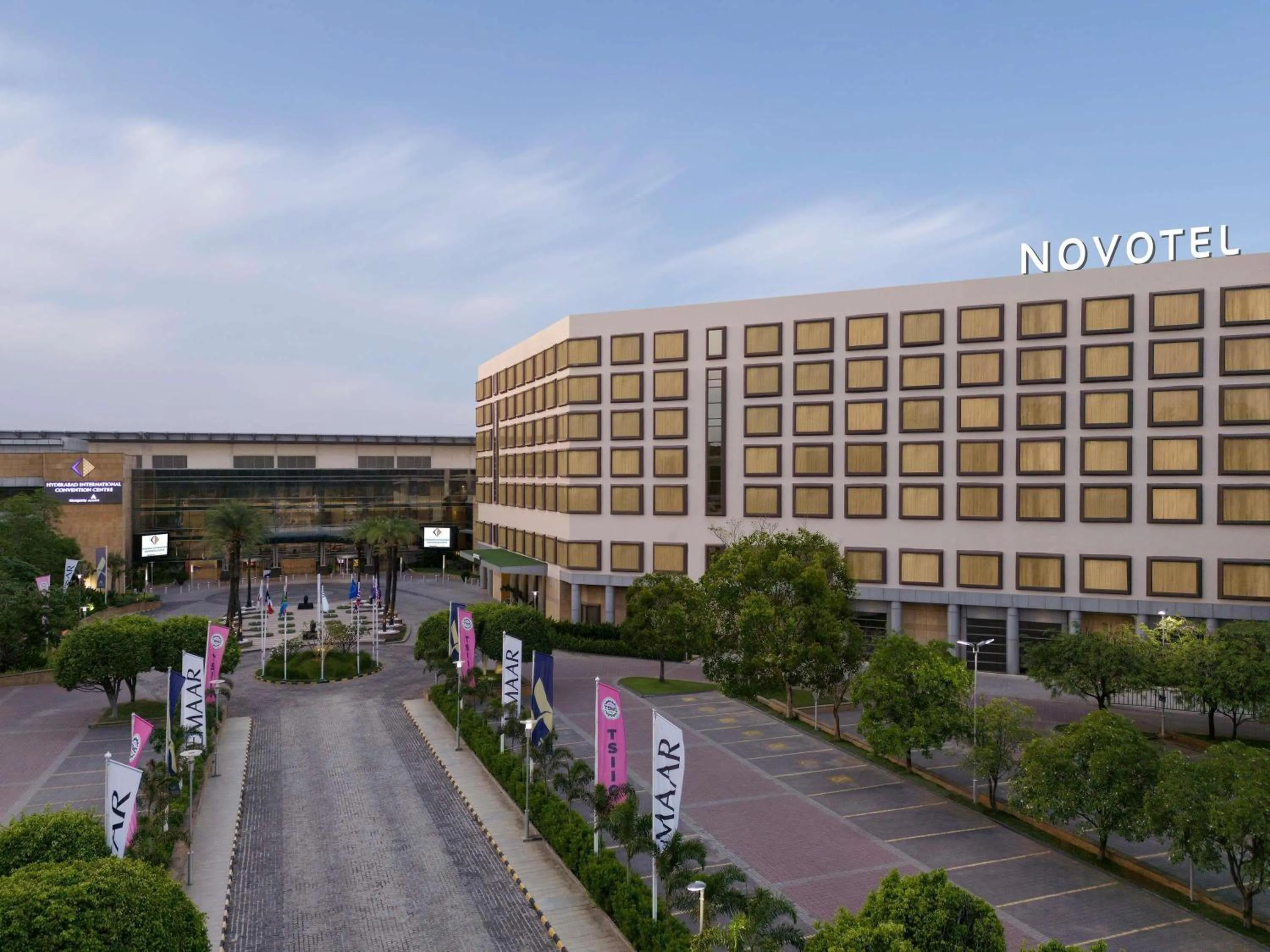 Property building in Novotel Hyderabad Convention Centre