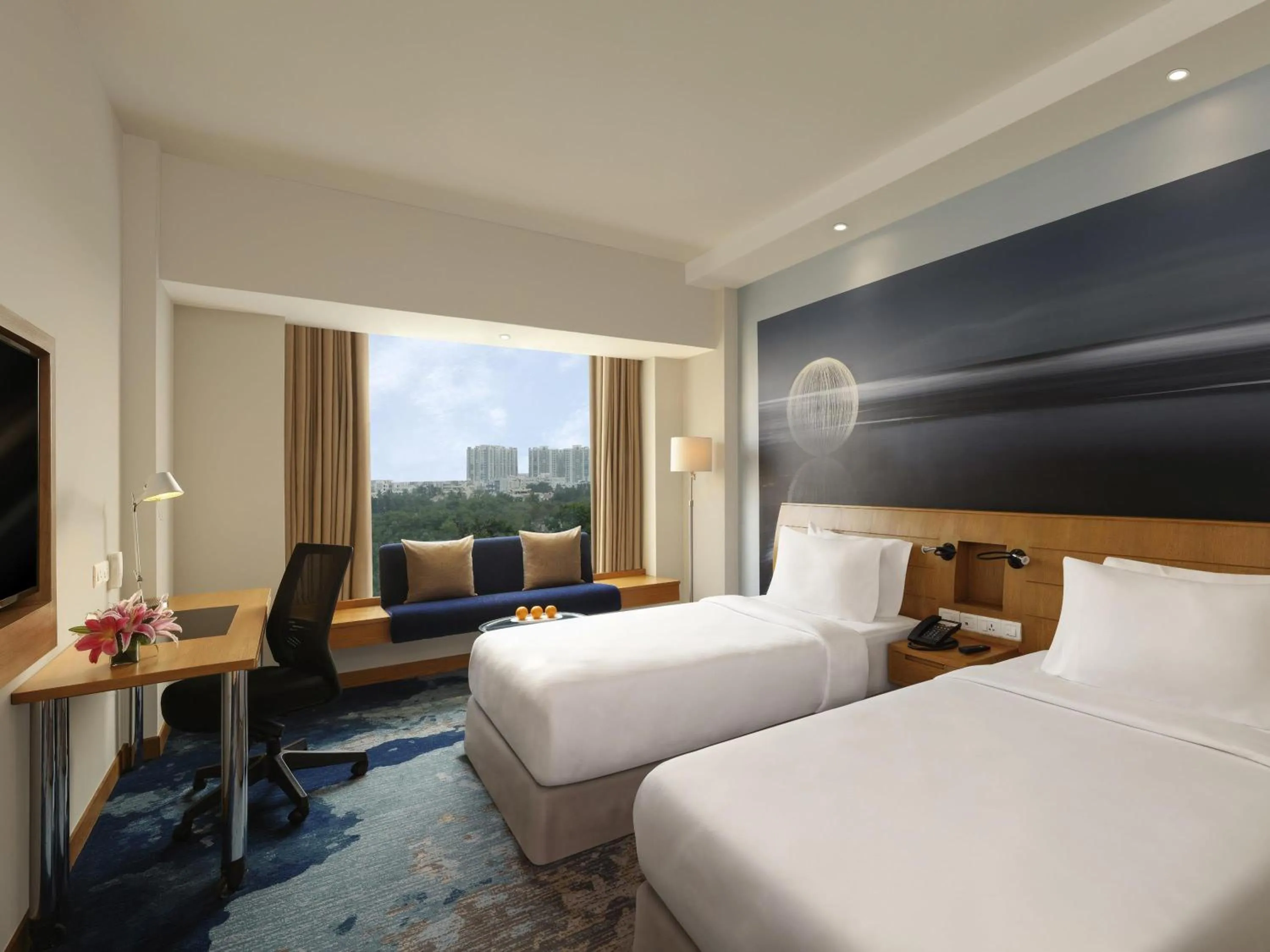 Bedroom, Bed in Novotel Hyderabad Convention Centre
