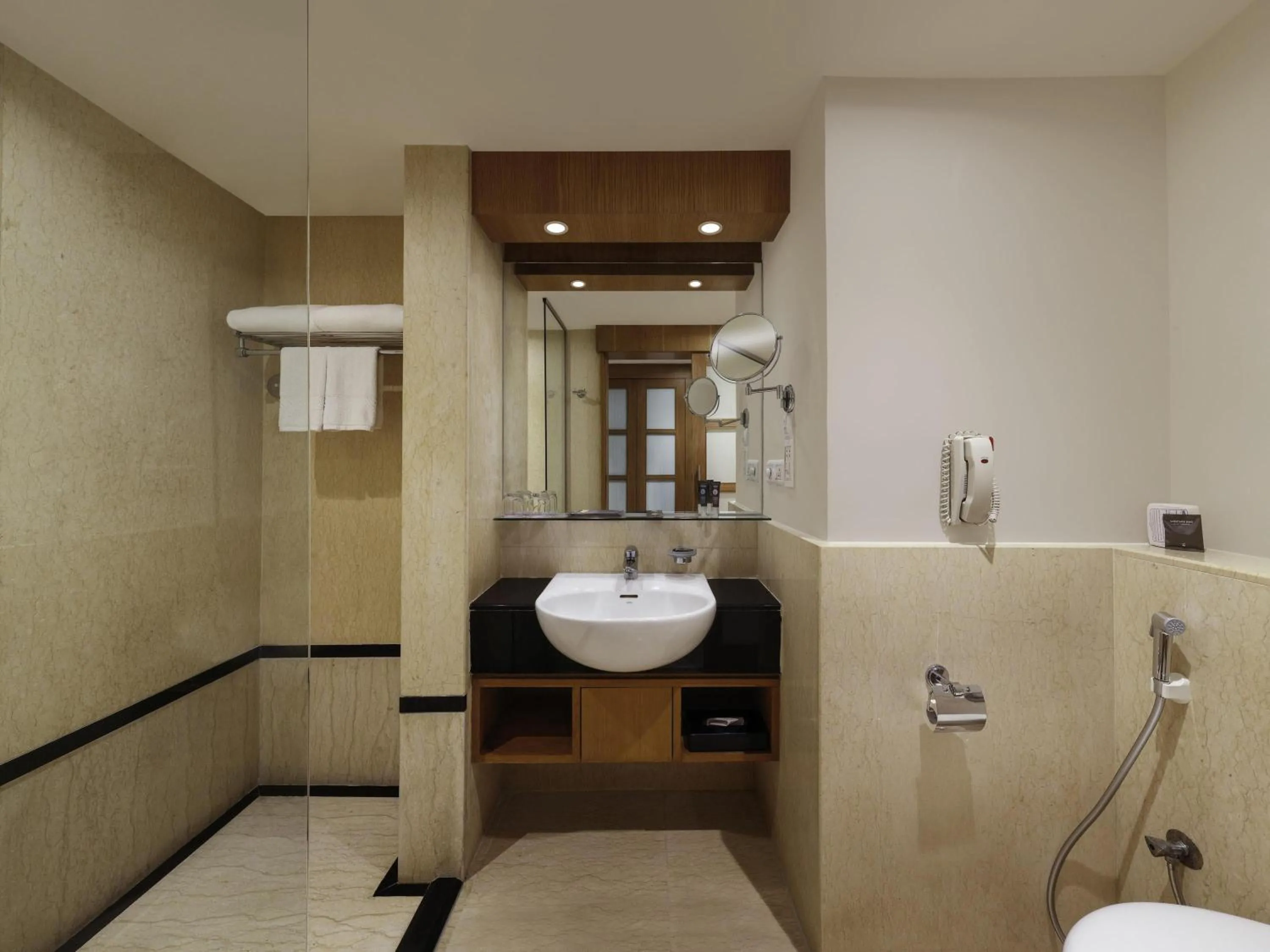 Bedroom in Novotel Hyderabad Convention Centre