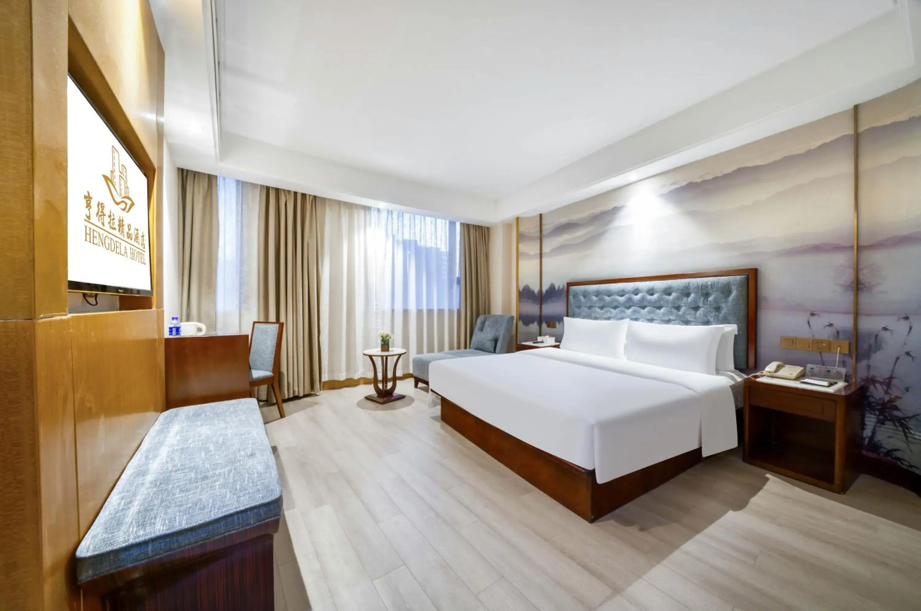 Comfort Double Room in Hendra Hotel - Wenzhou Longwan International Airport Yongzhong Metro Station Branch Comfort Double Room in Hendra Hotel - Wenzhou Longwan International Airport Yongzhong Metro Station Branch