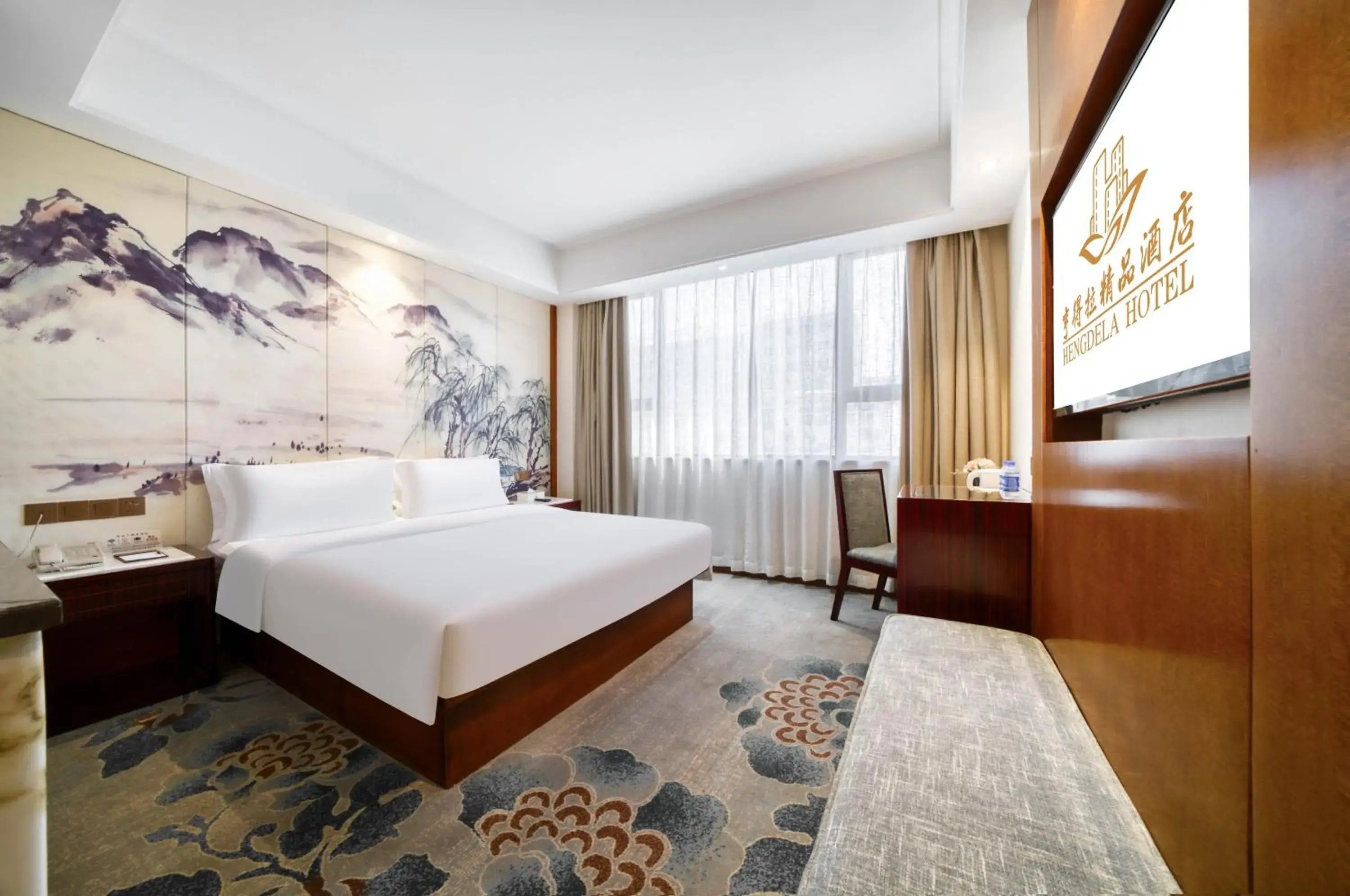 Superior Double Room in Hendra Hotel - Wenzhou Longwan International Airport Yongzhong Metro Station Branch Superior Double Room in Hendra Hotel - Wenzhou Longwan International Airport Yongzhong Metro Station Branch