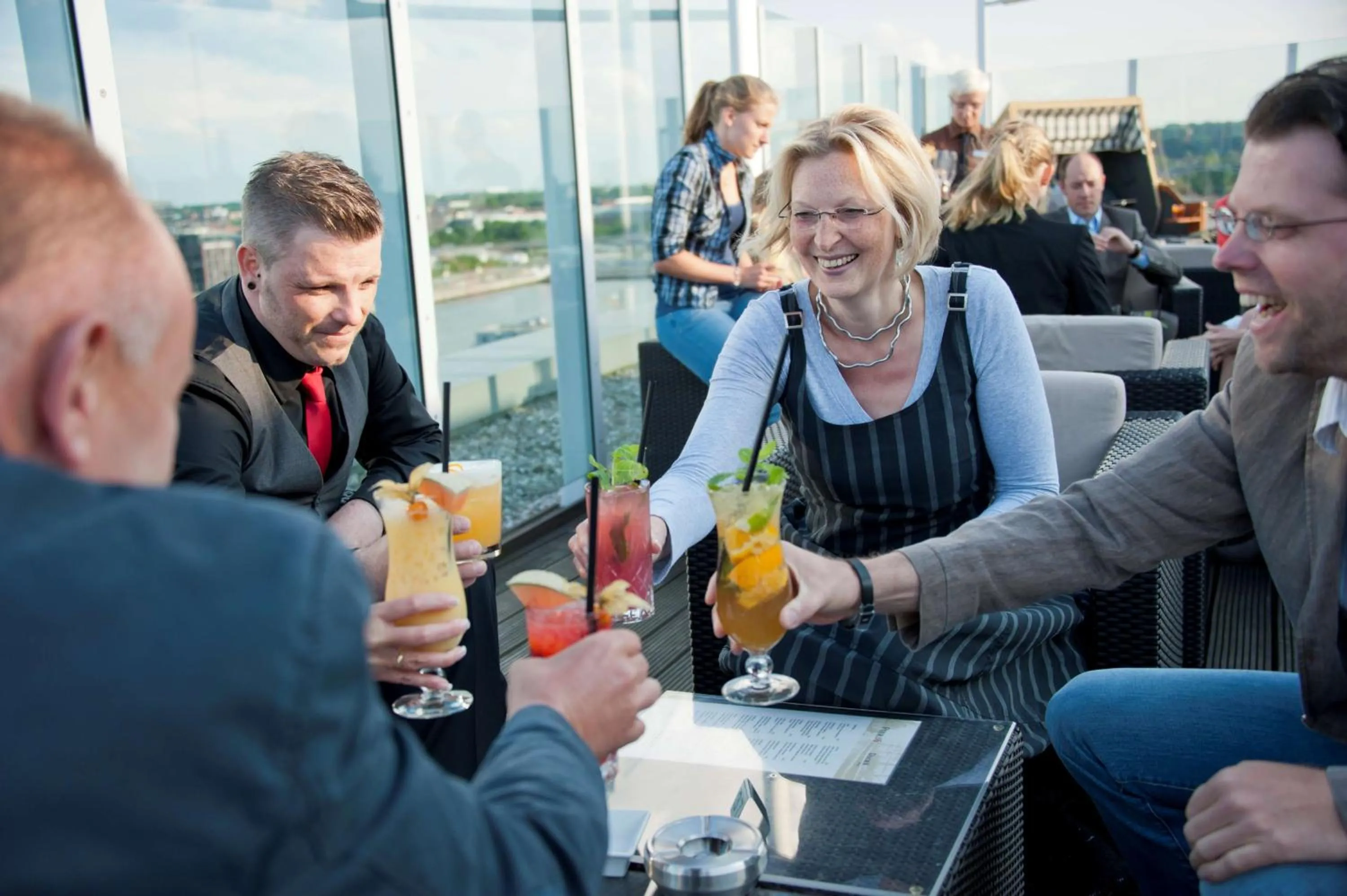 People in ATLANTIC Hotel Kiel