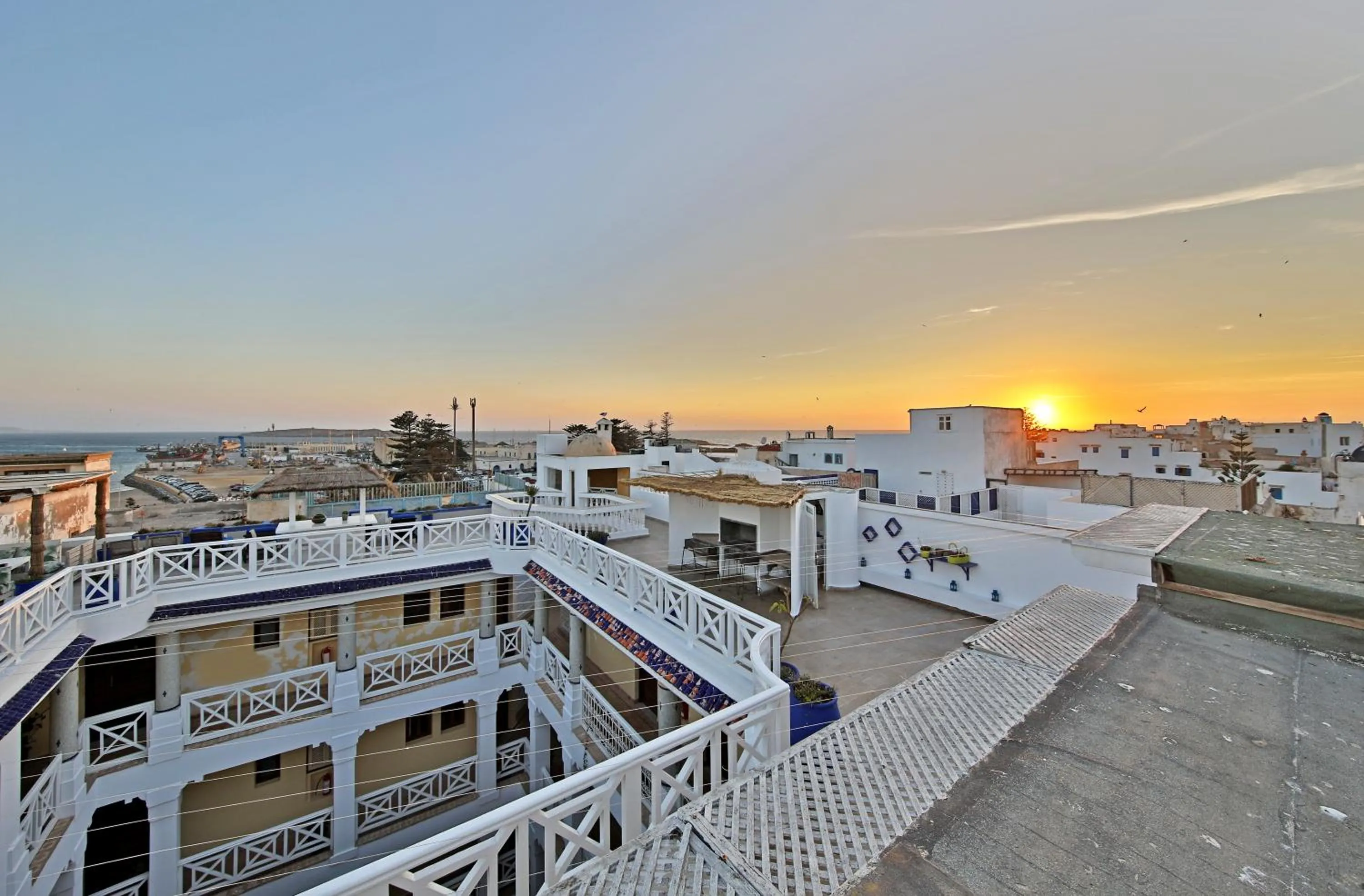 Patio in Riad Dar L'Oussia & SPA