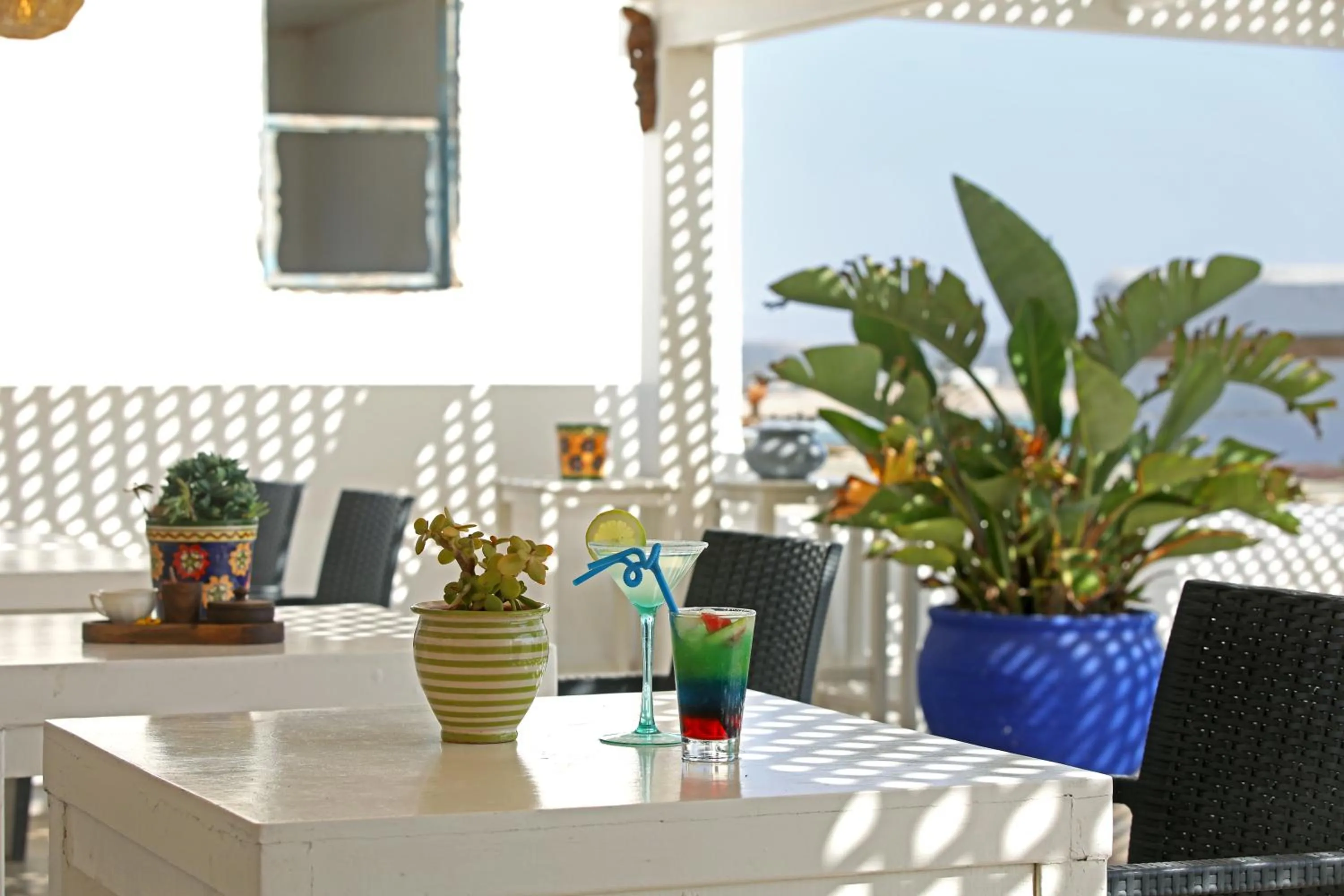 Patio in Riad Dar L'Oussia & SPA