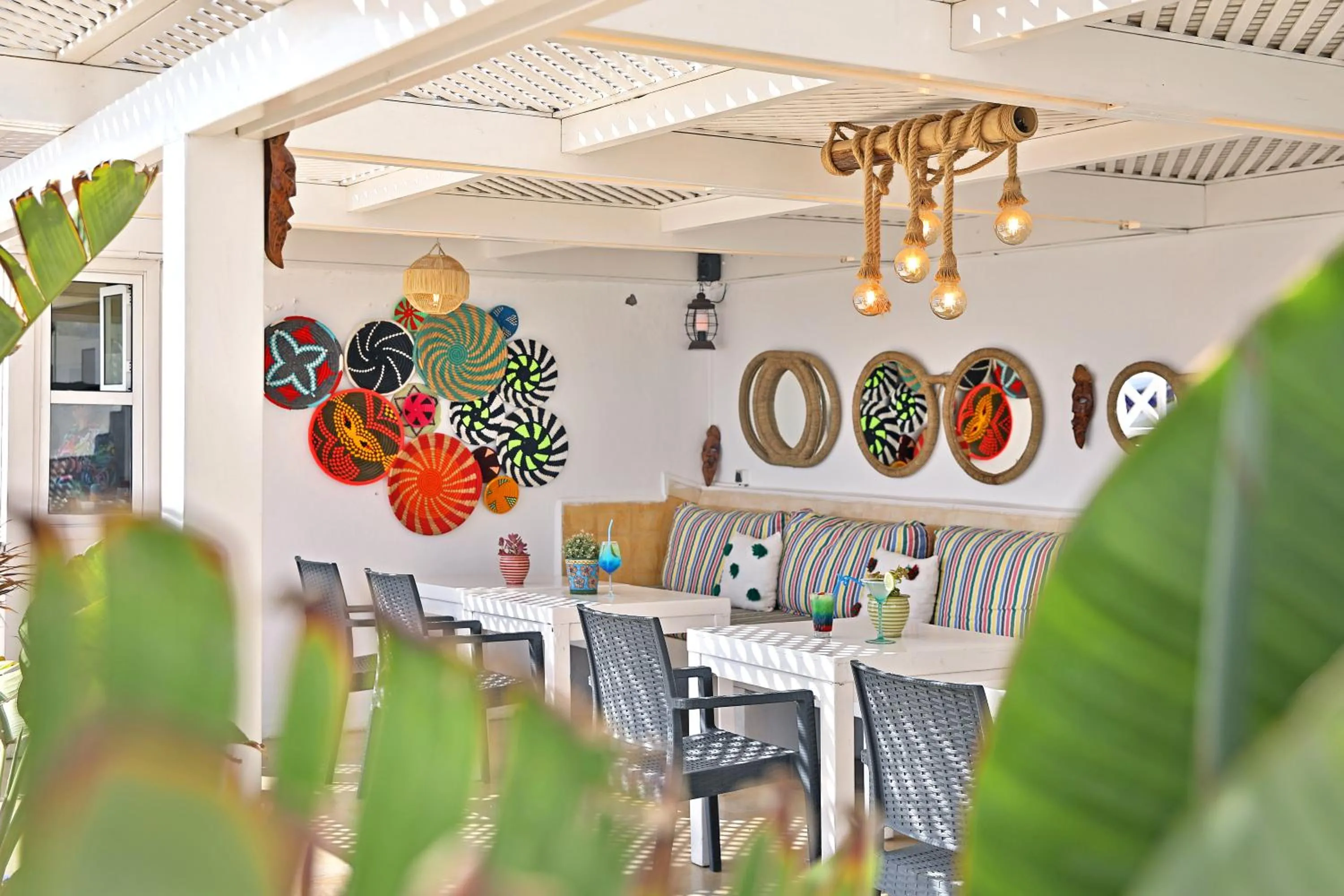 Patio in Riad Dar L'Oussia & SPA