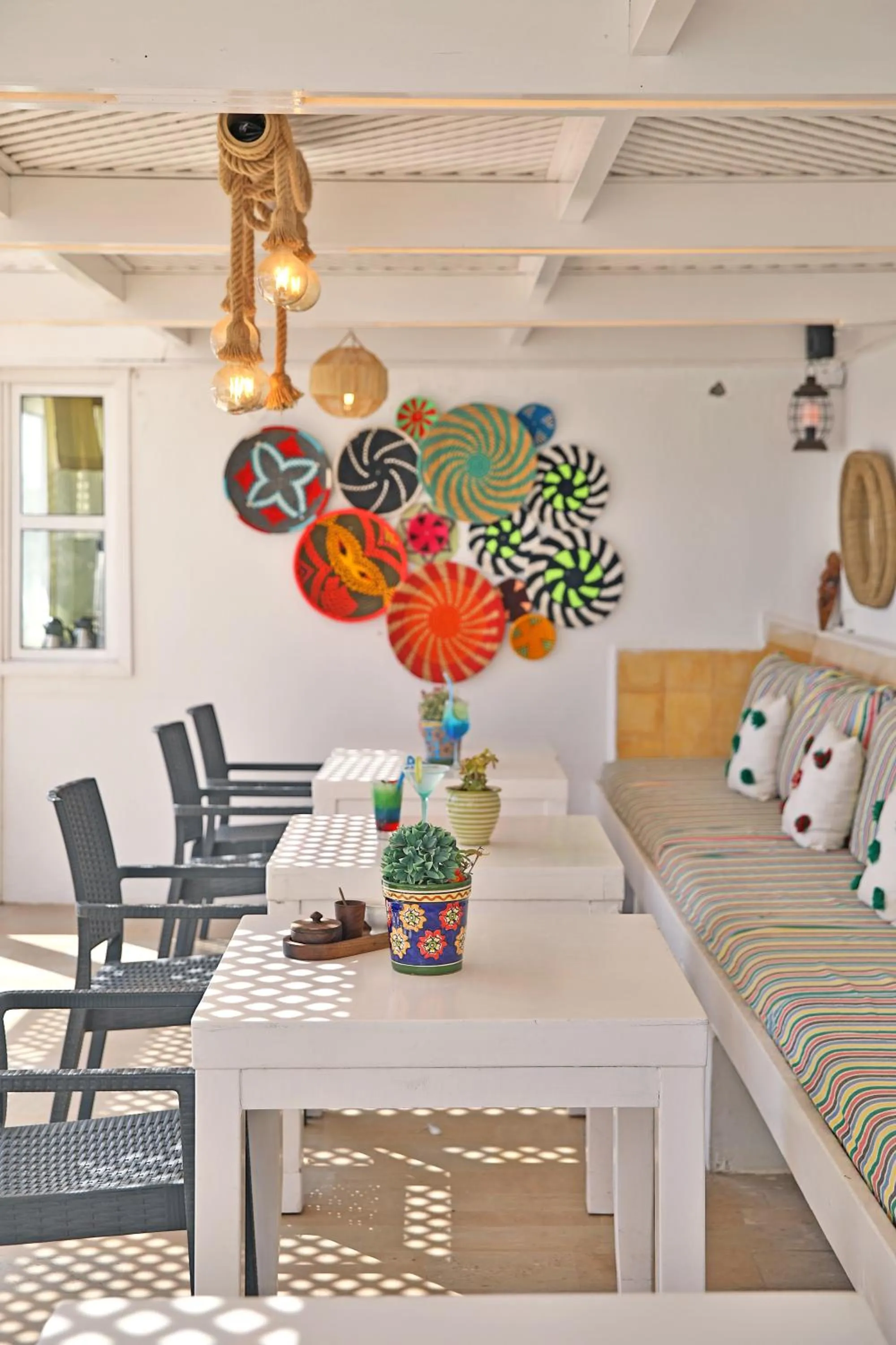 Patio in Riad Dar L'Oussia & SPA