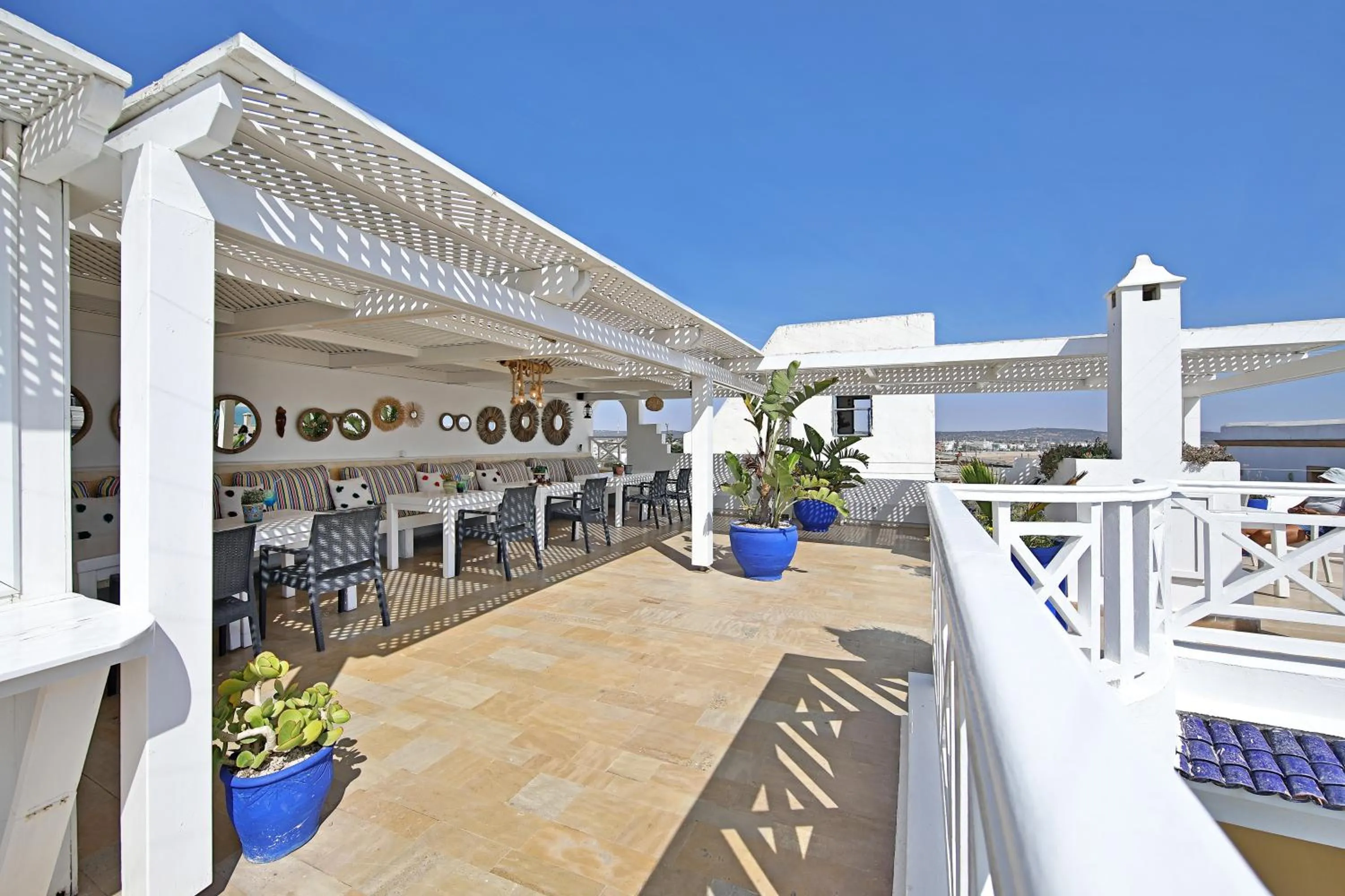 Patio in Riad Dar L'Oussia & SPA