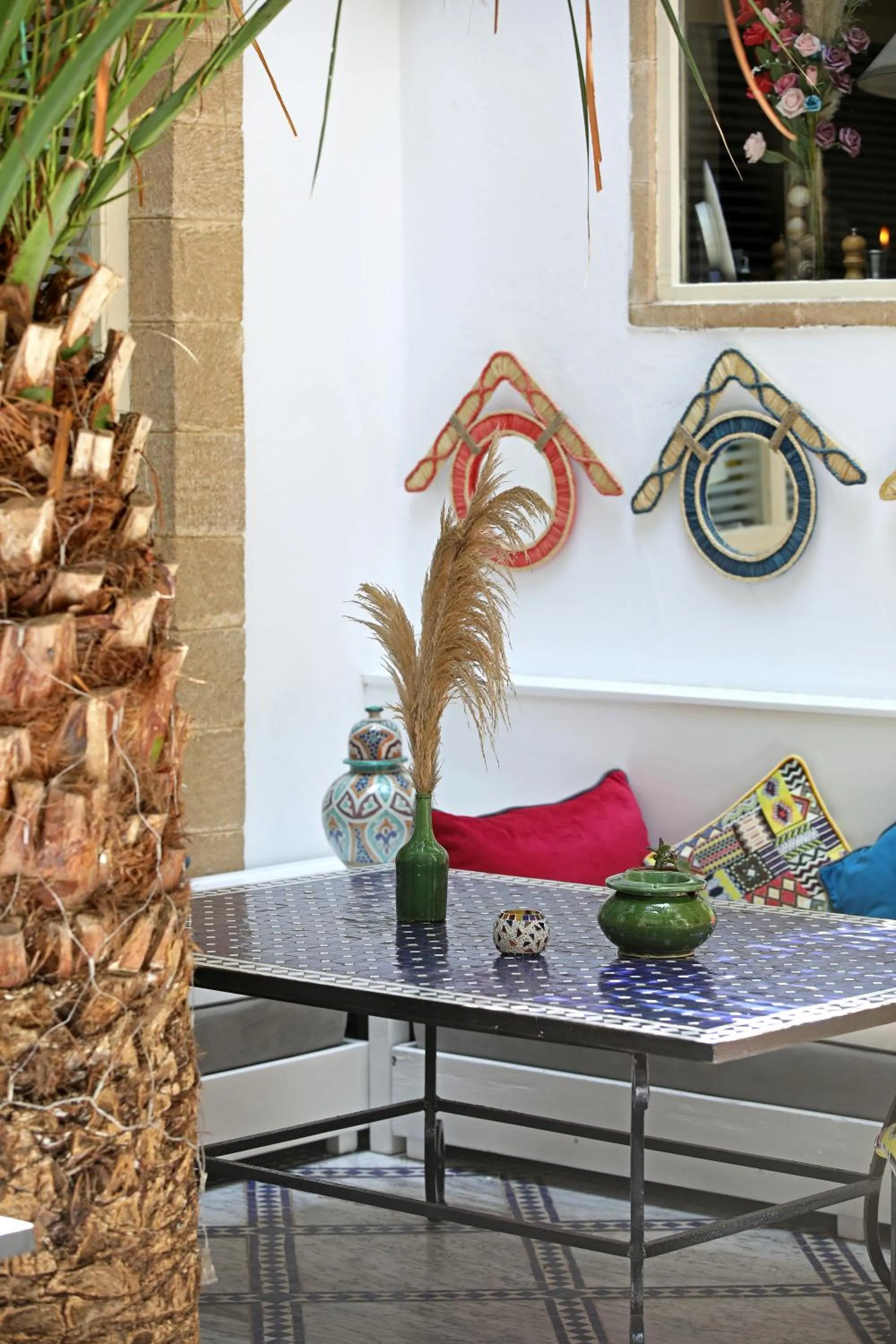 Patio in Riad Dar L'Oussia & SPA