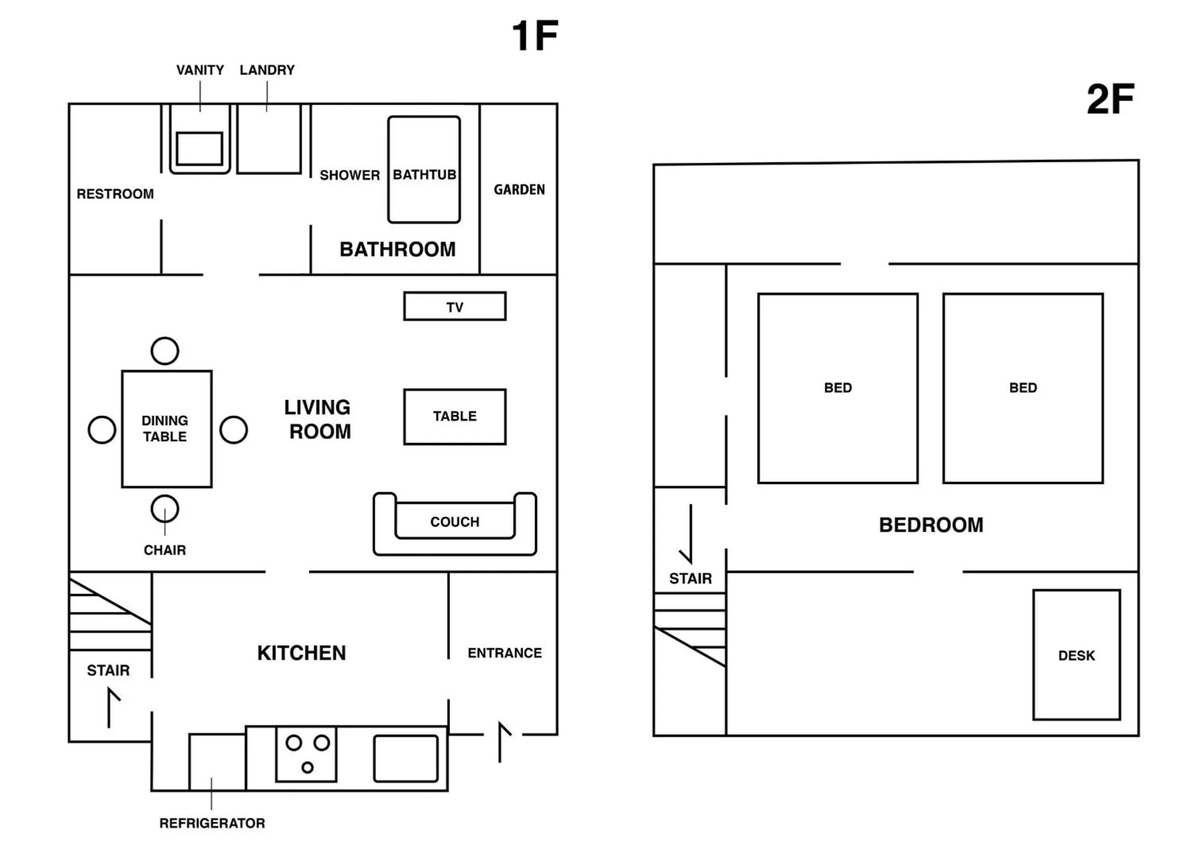 Floor plan in Samurai tei