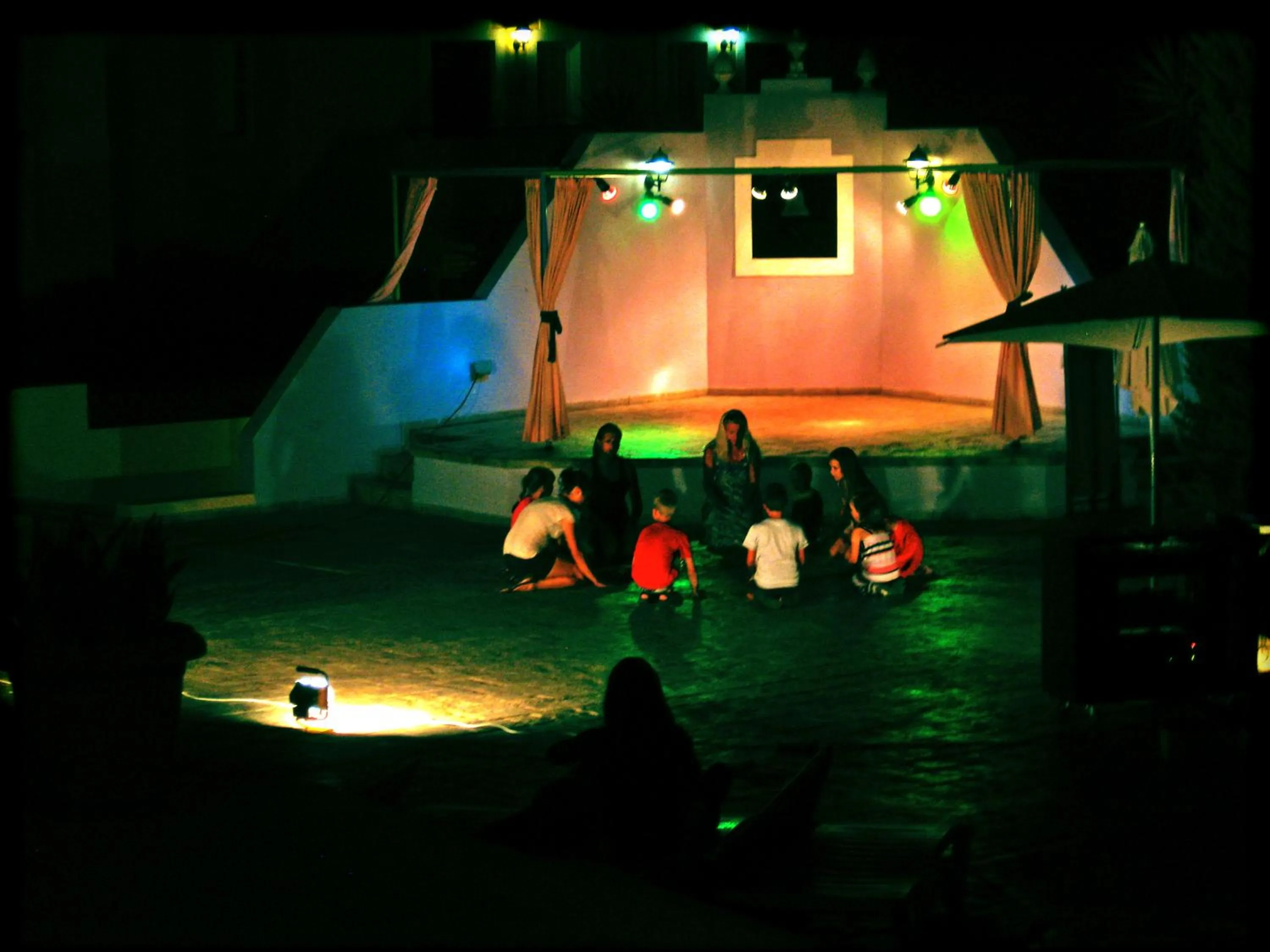 Night in Akamanthea Holiday Village