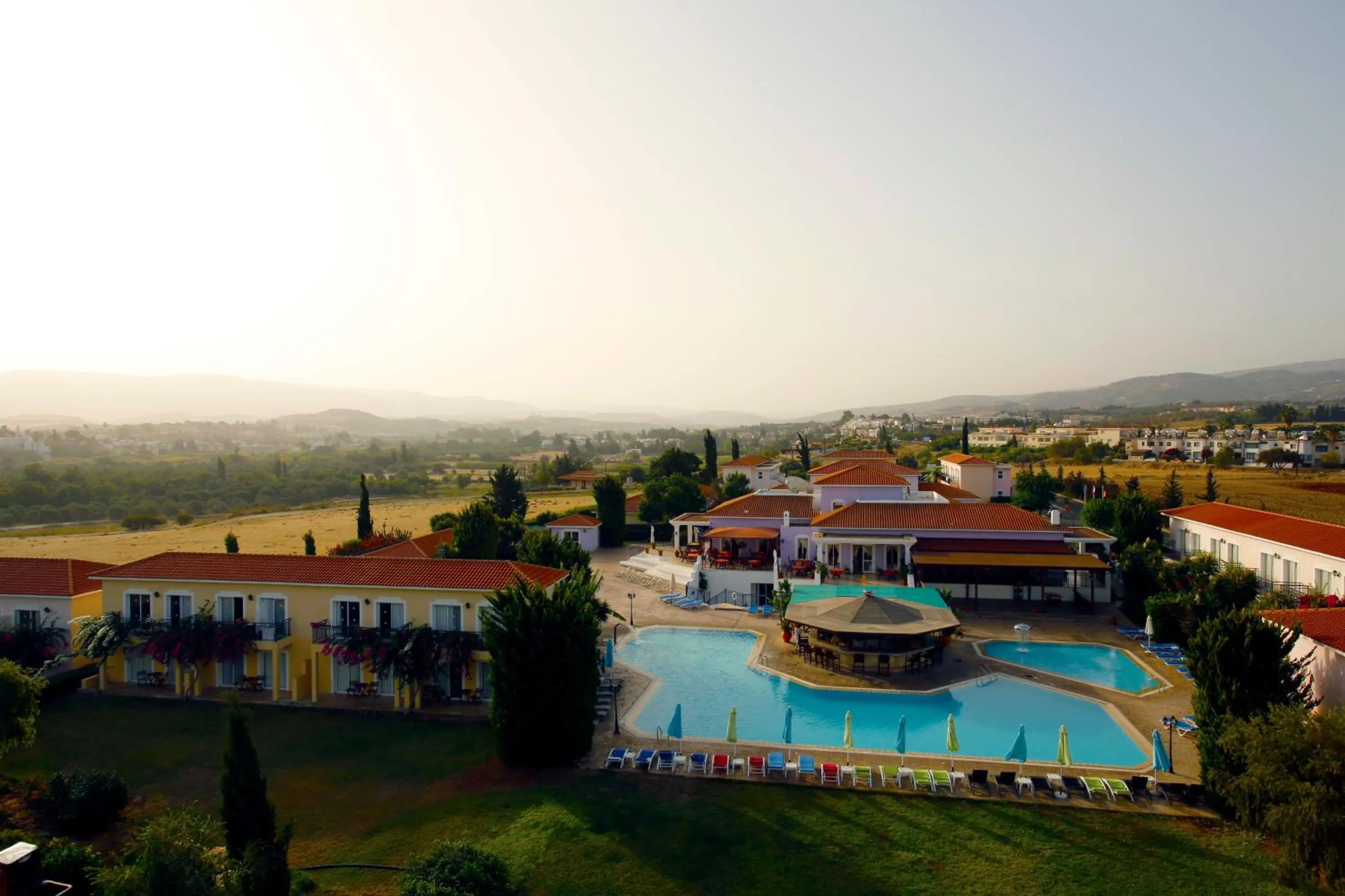 Bird's eye view in Akamanthea Holiday Village