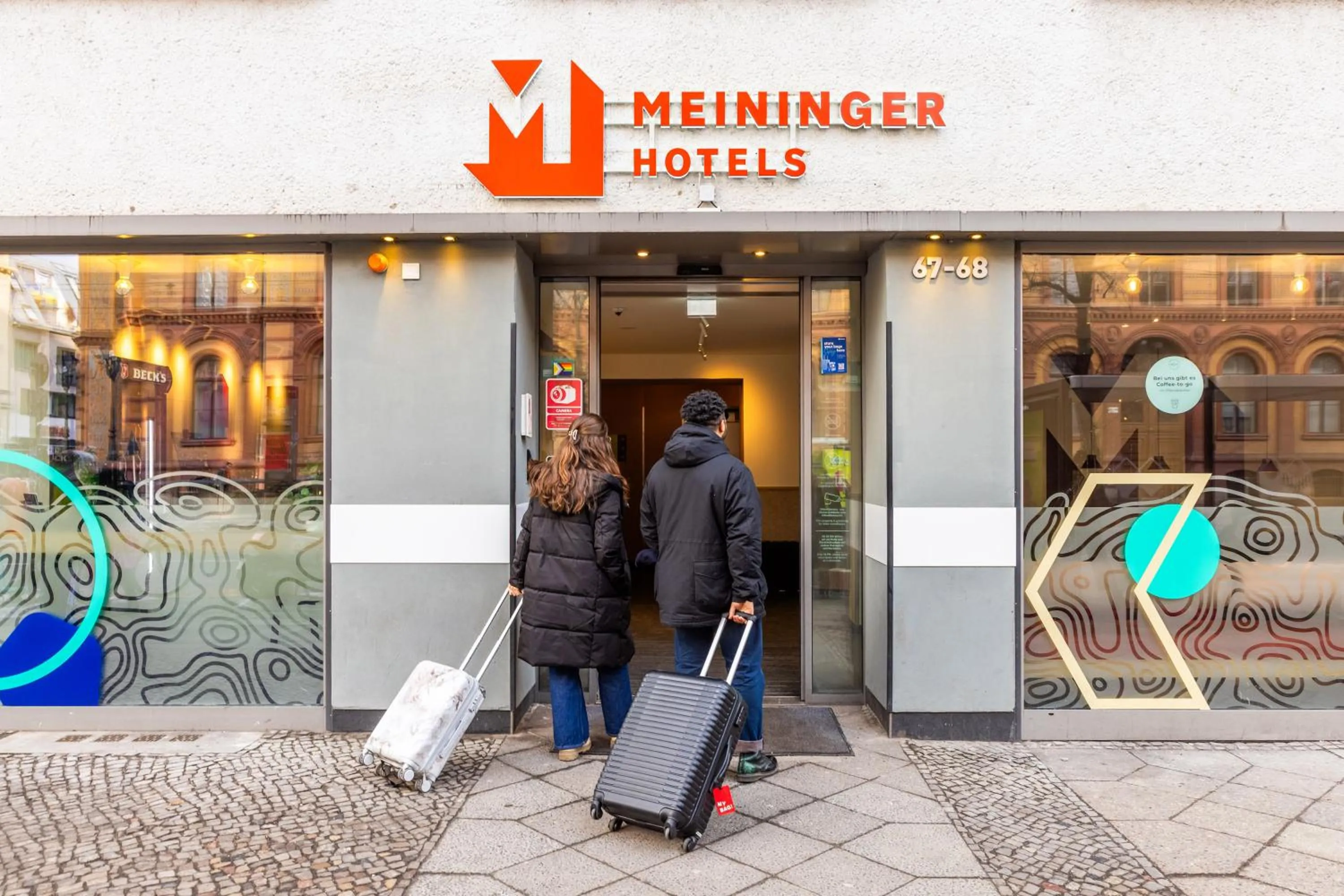 Facade/entrance in MEININGER Hotel Berlin Mitte