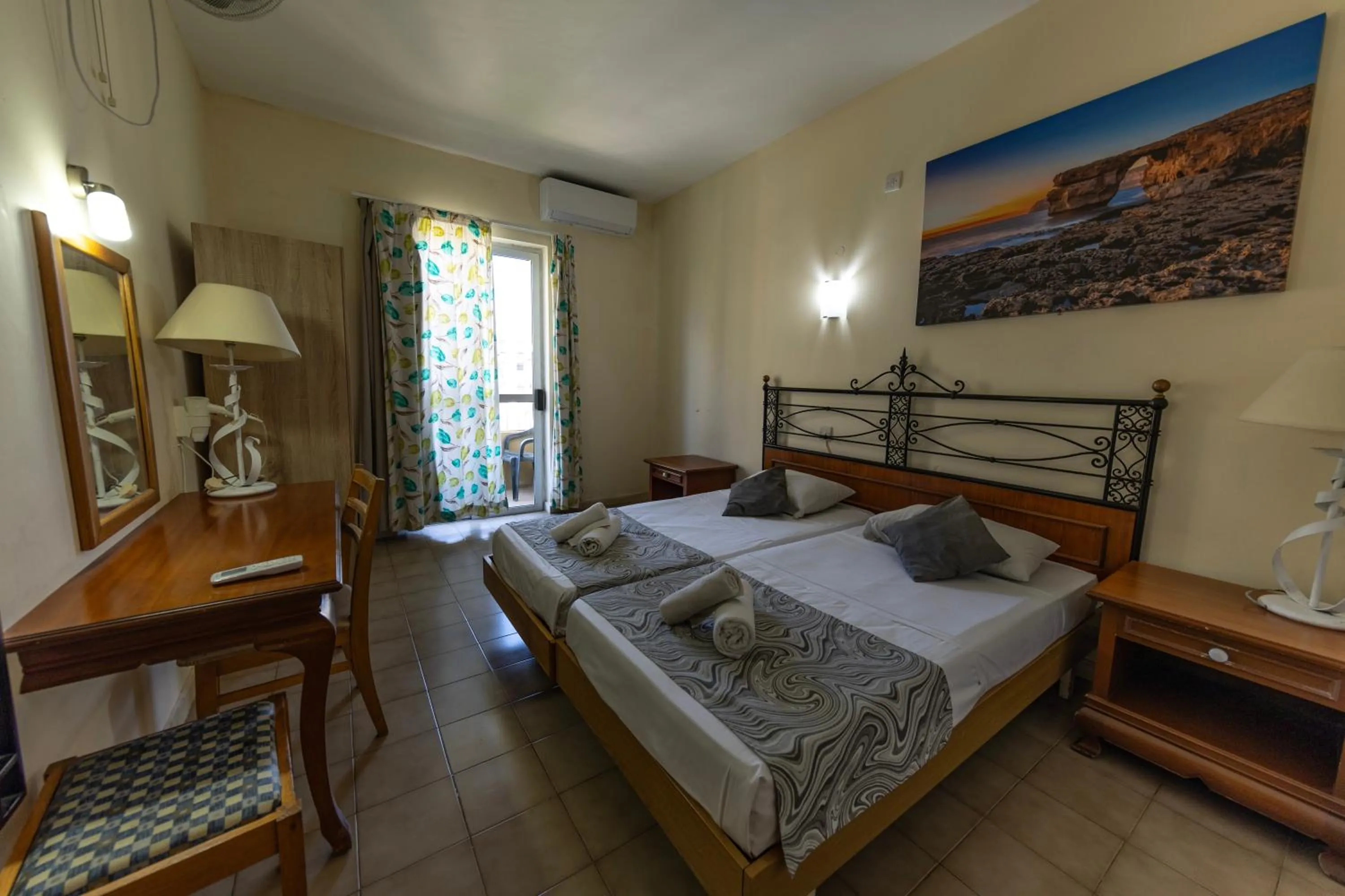 Bed in Qawra Point Holiday Complex