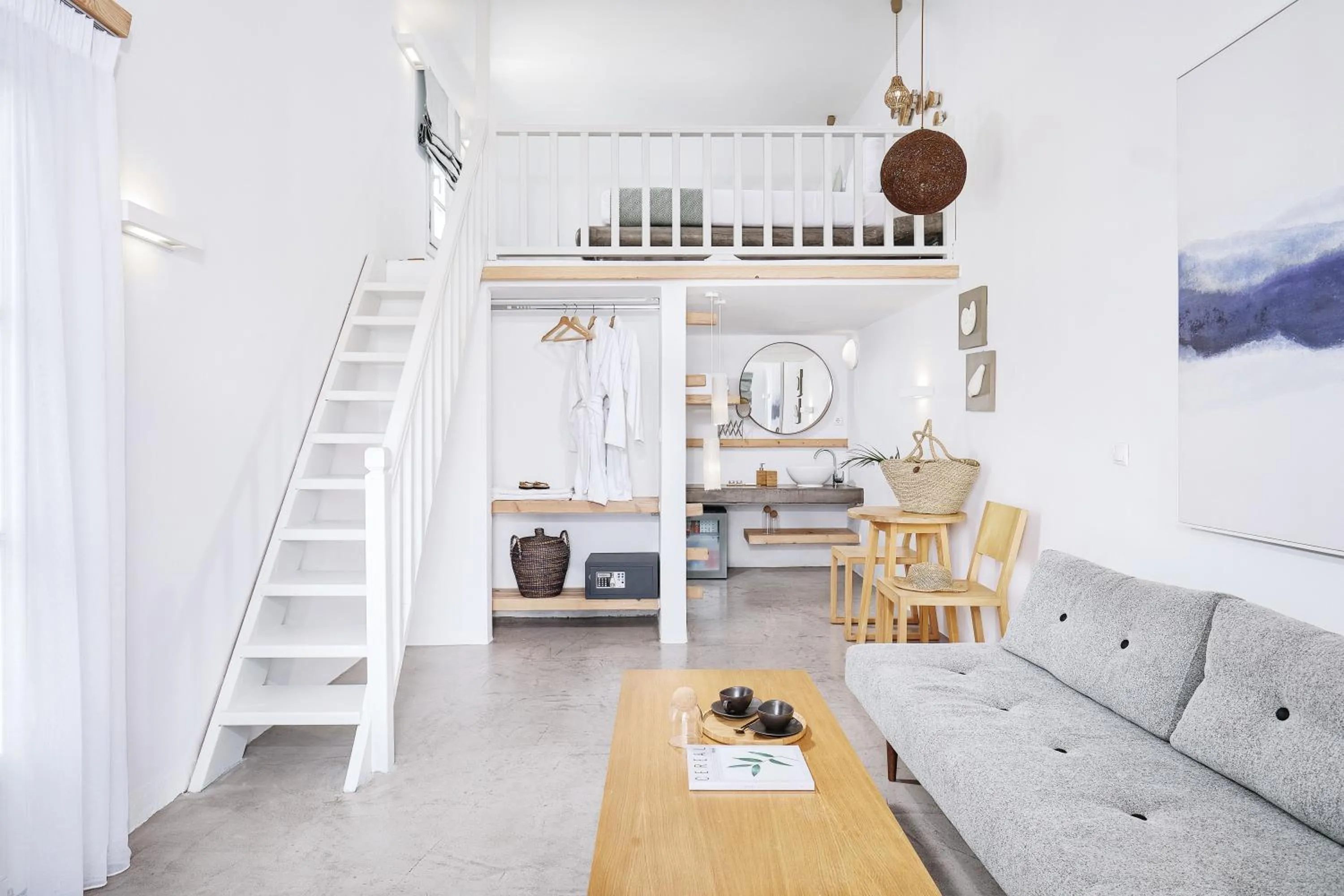 Living room in Chrysalis Boutique - Adults Only