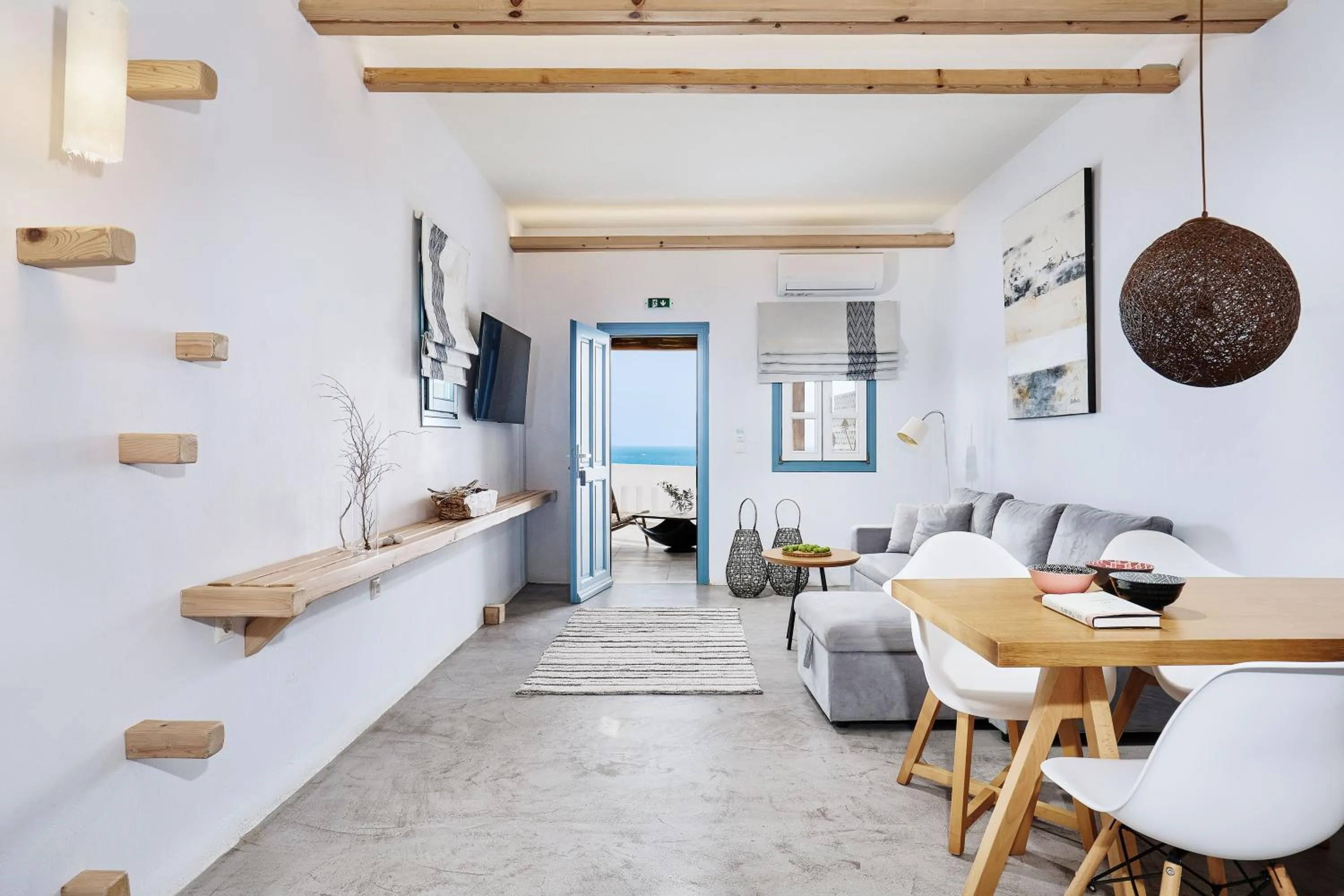 Living room in Chrysalis Boutique - Adults Only