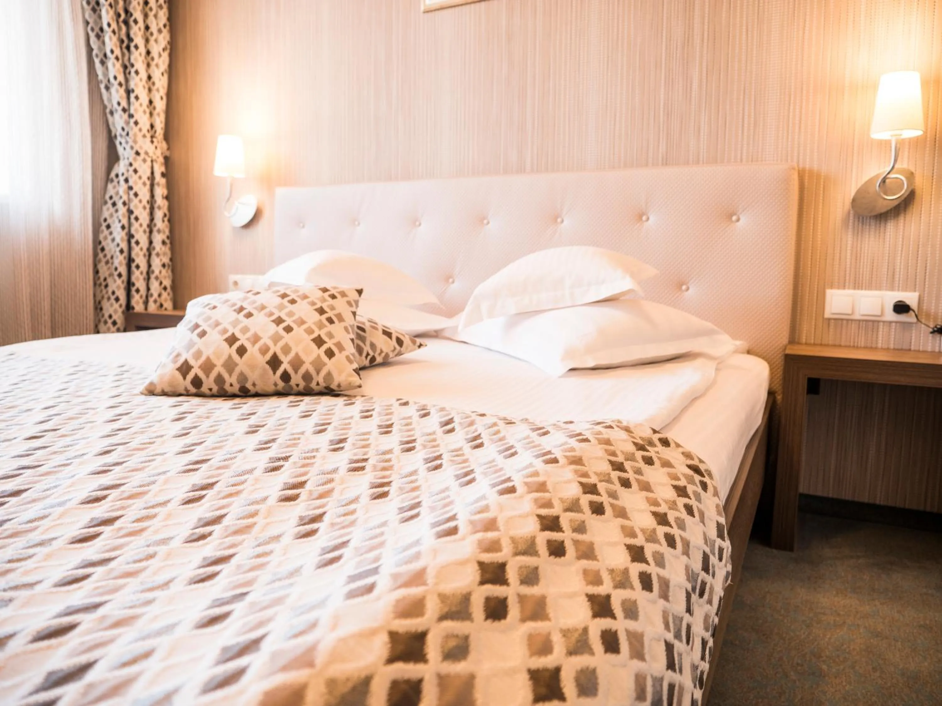 Bed in Best Western Silva Hotel