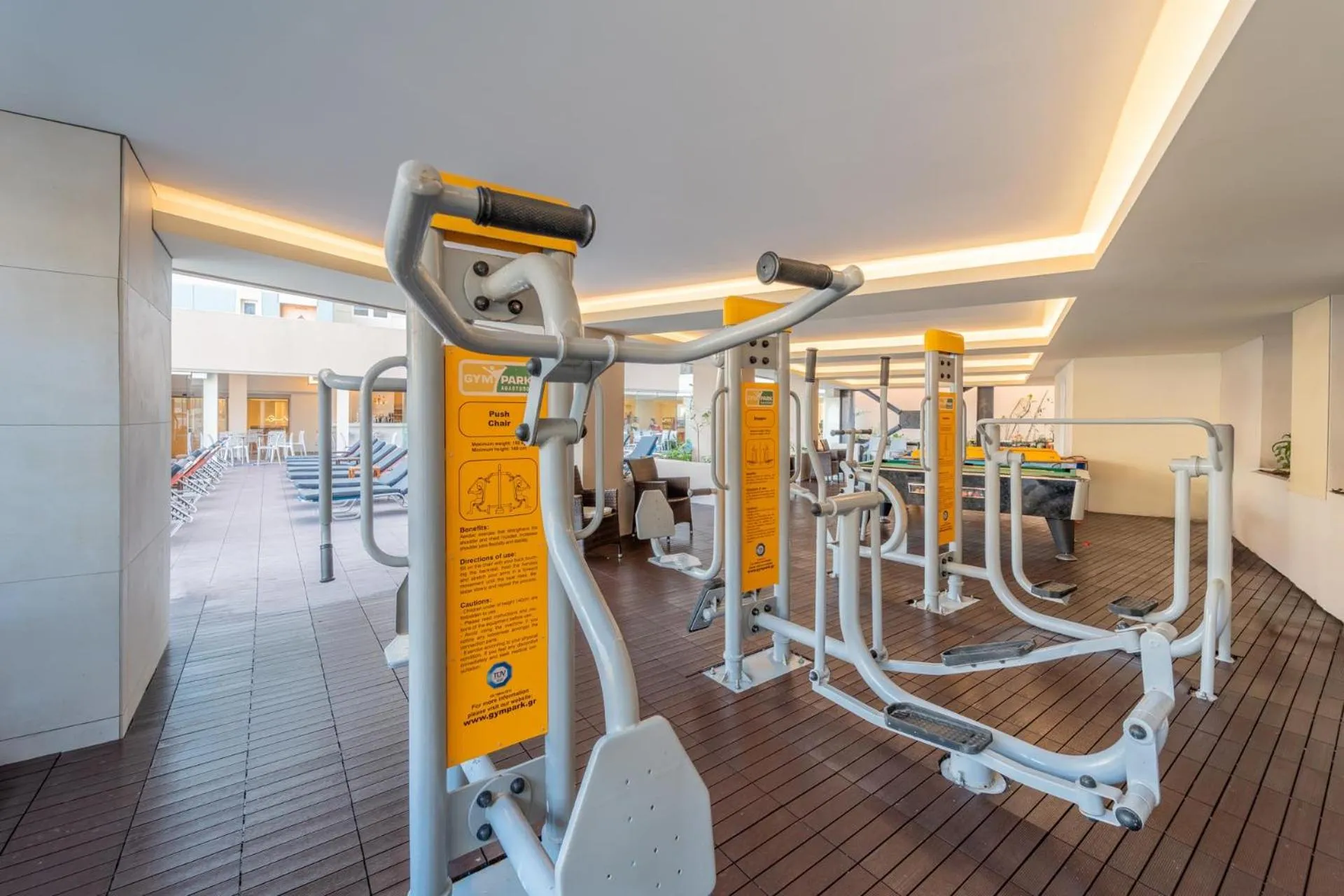 Fitness centre/facilities in Arte Hotel